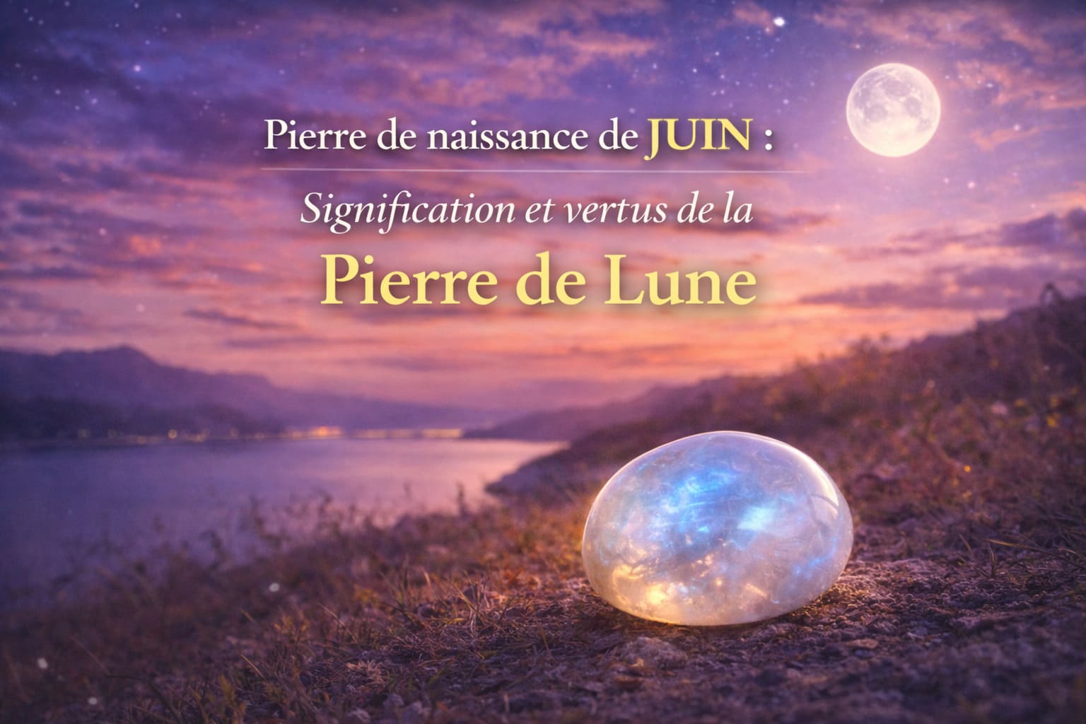 Pierre de lune JUIN