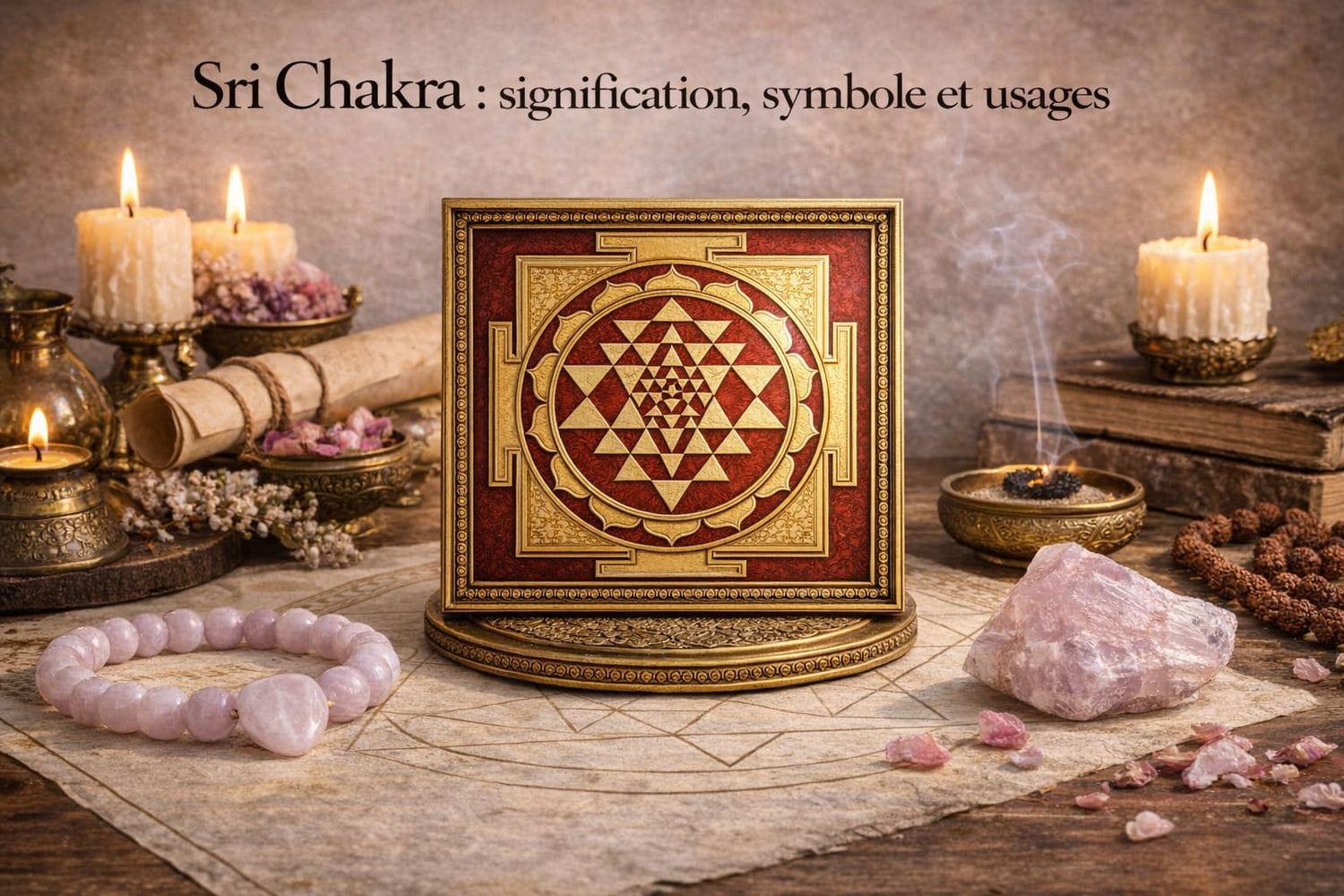 Sri Chakra (Sri Yantra) : signification, symbolisme et usages
