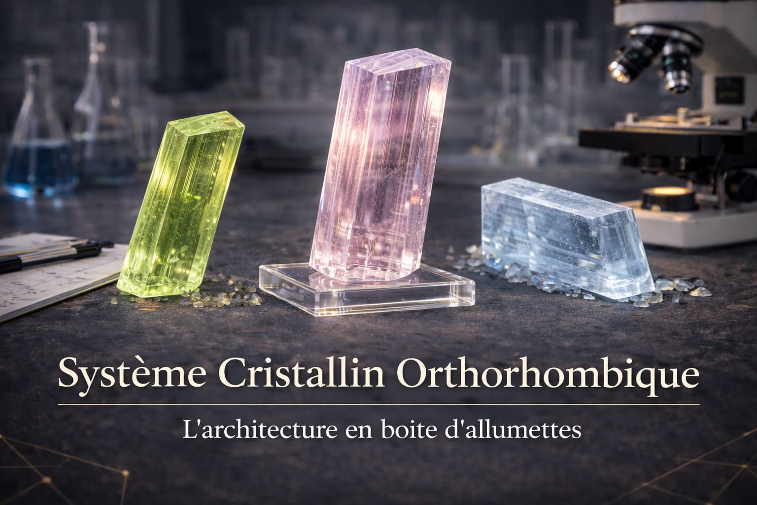 Système Cristallin Orthorhombique
