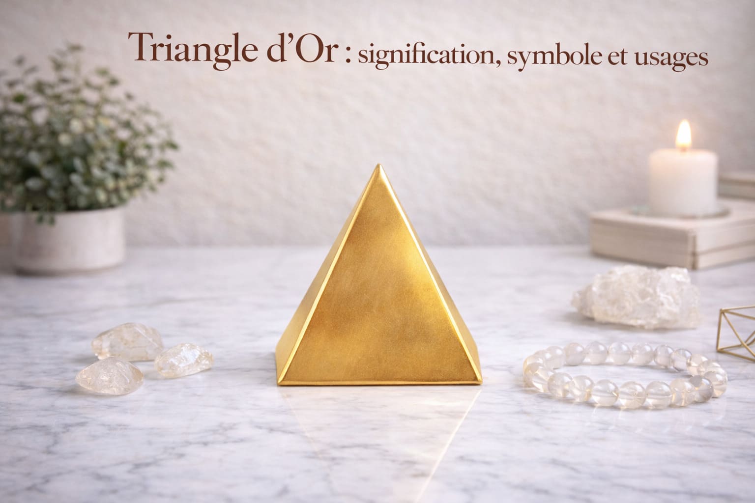 Triangle d’Or : signification, symbole et usages