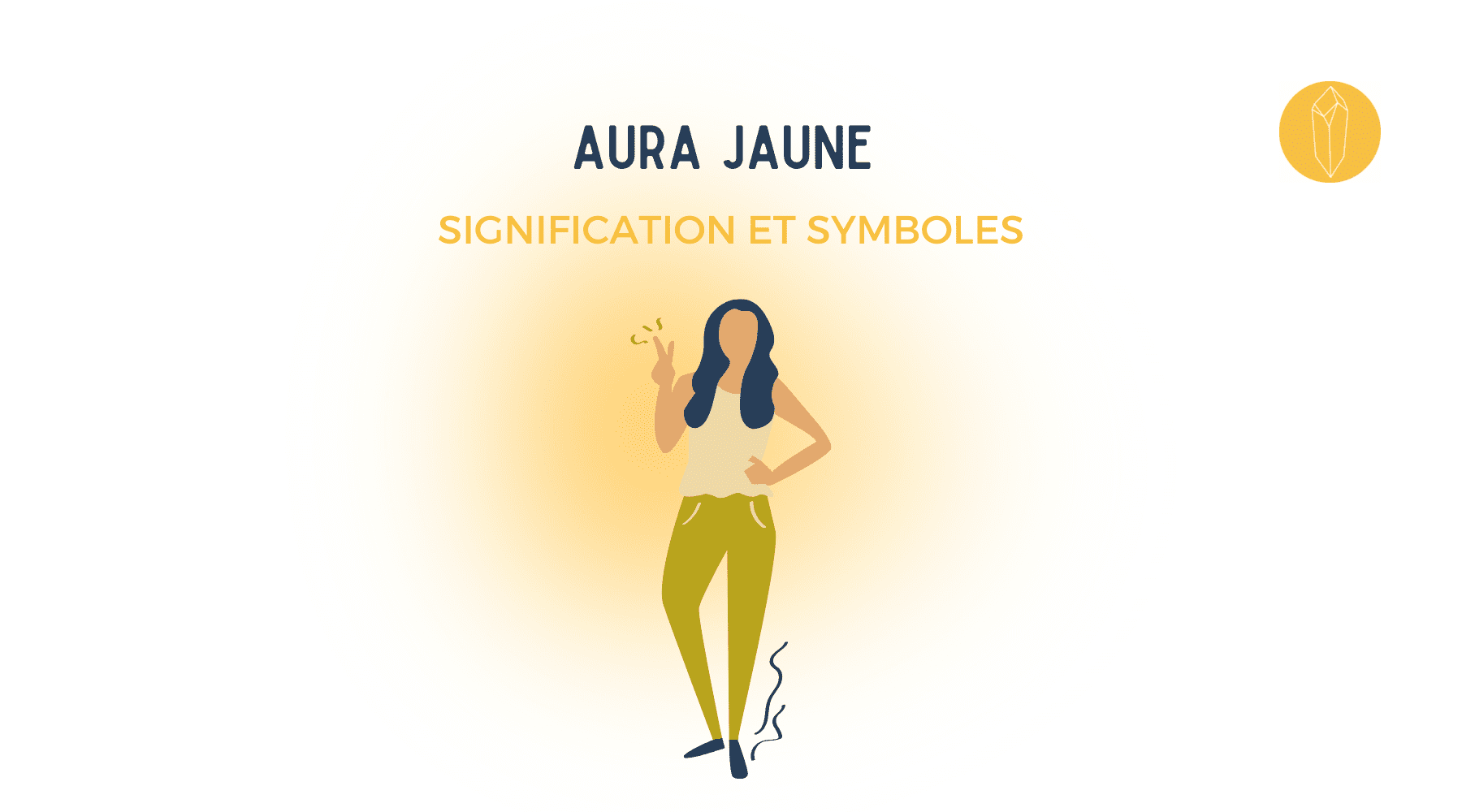 aura jaune signification