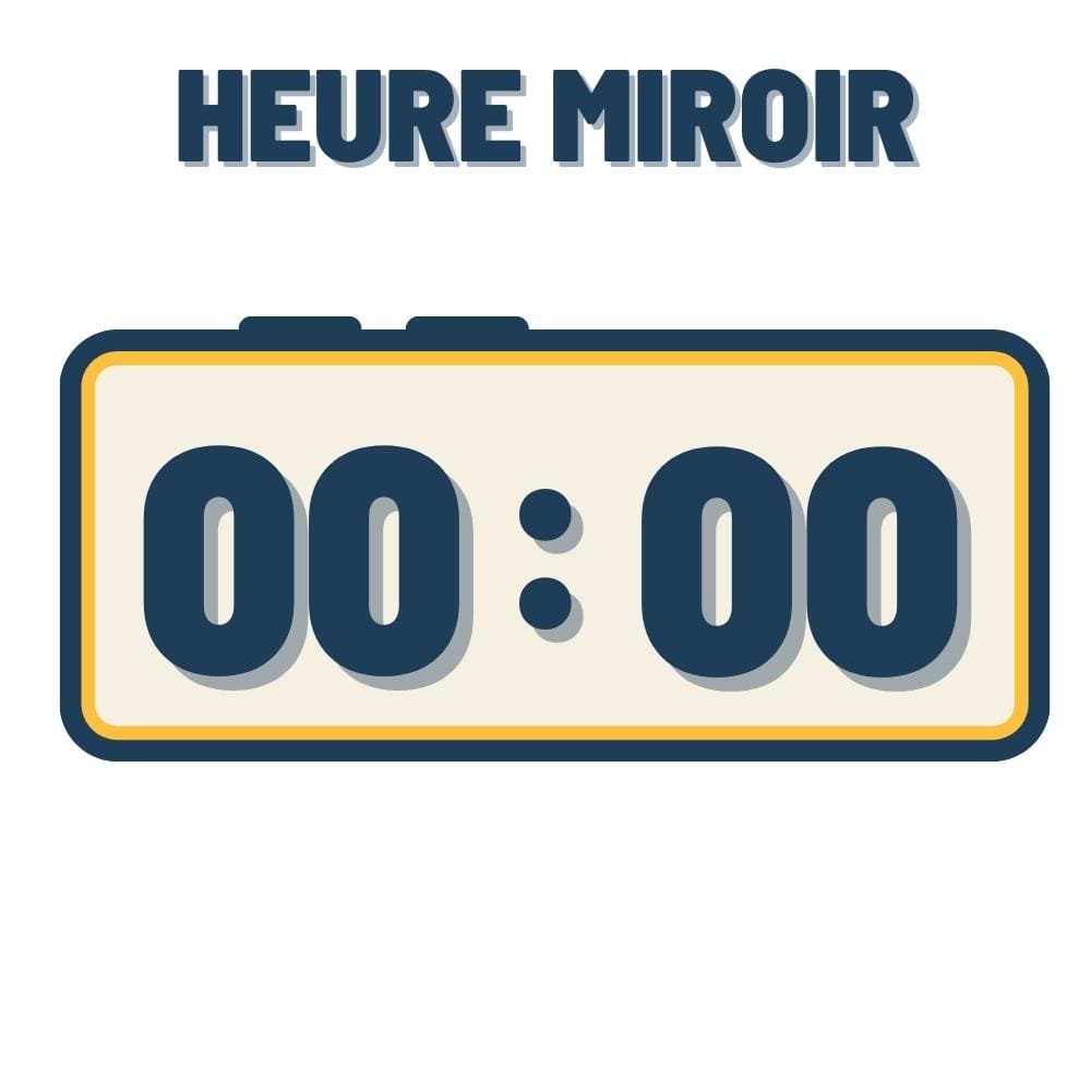 Heure miroir 00H00