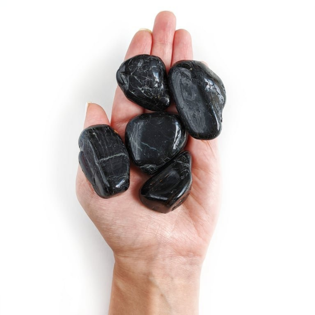 Pierres noires naturelles - Lithothérapie