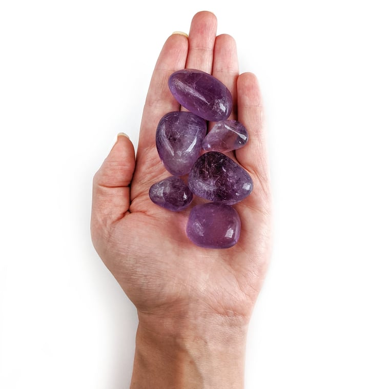 pierres violettes