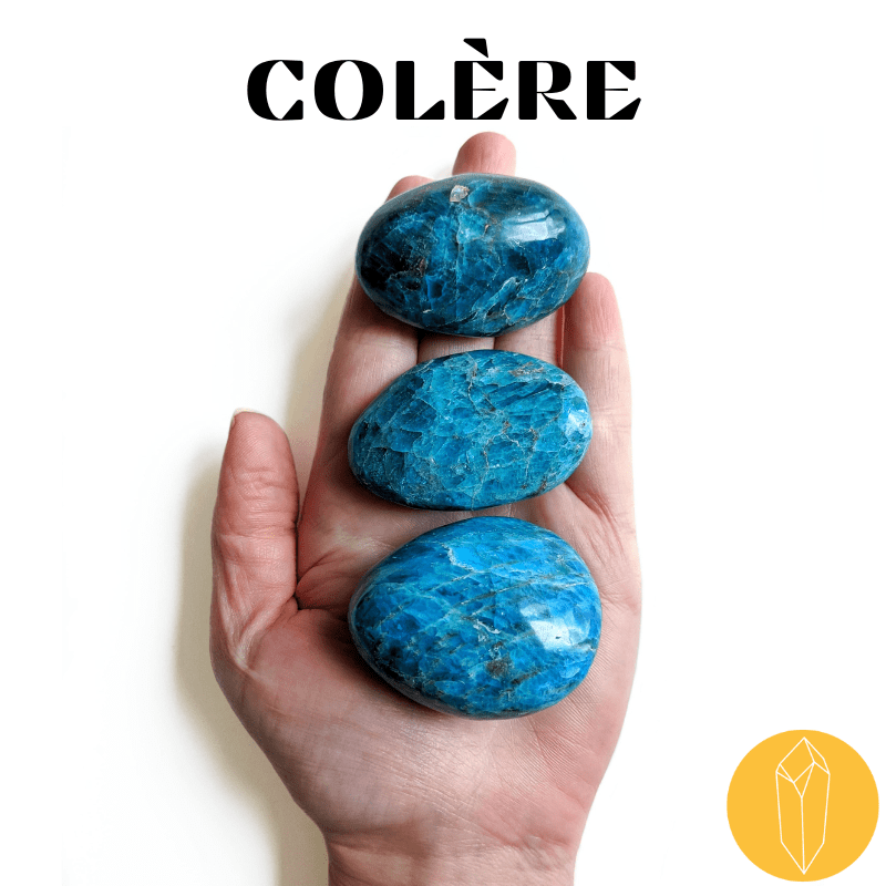 pierre contre la colère