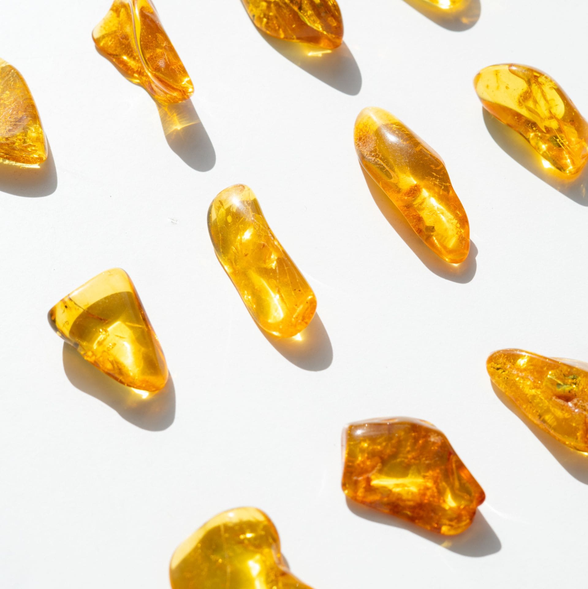 Pierre Roulée Ambre – Vitalité et Apaisement