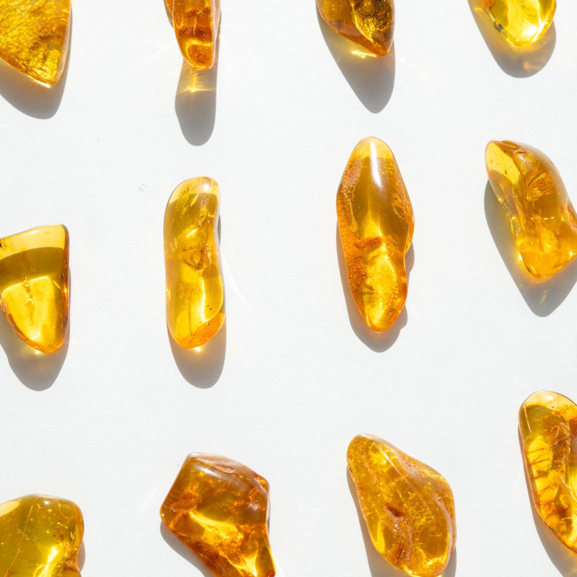 Pierre Roulée Ambre – Vitalité et Apaisement