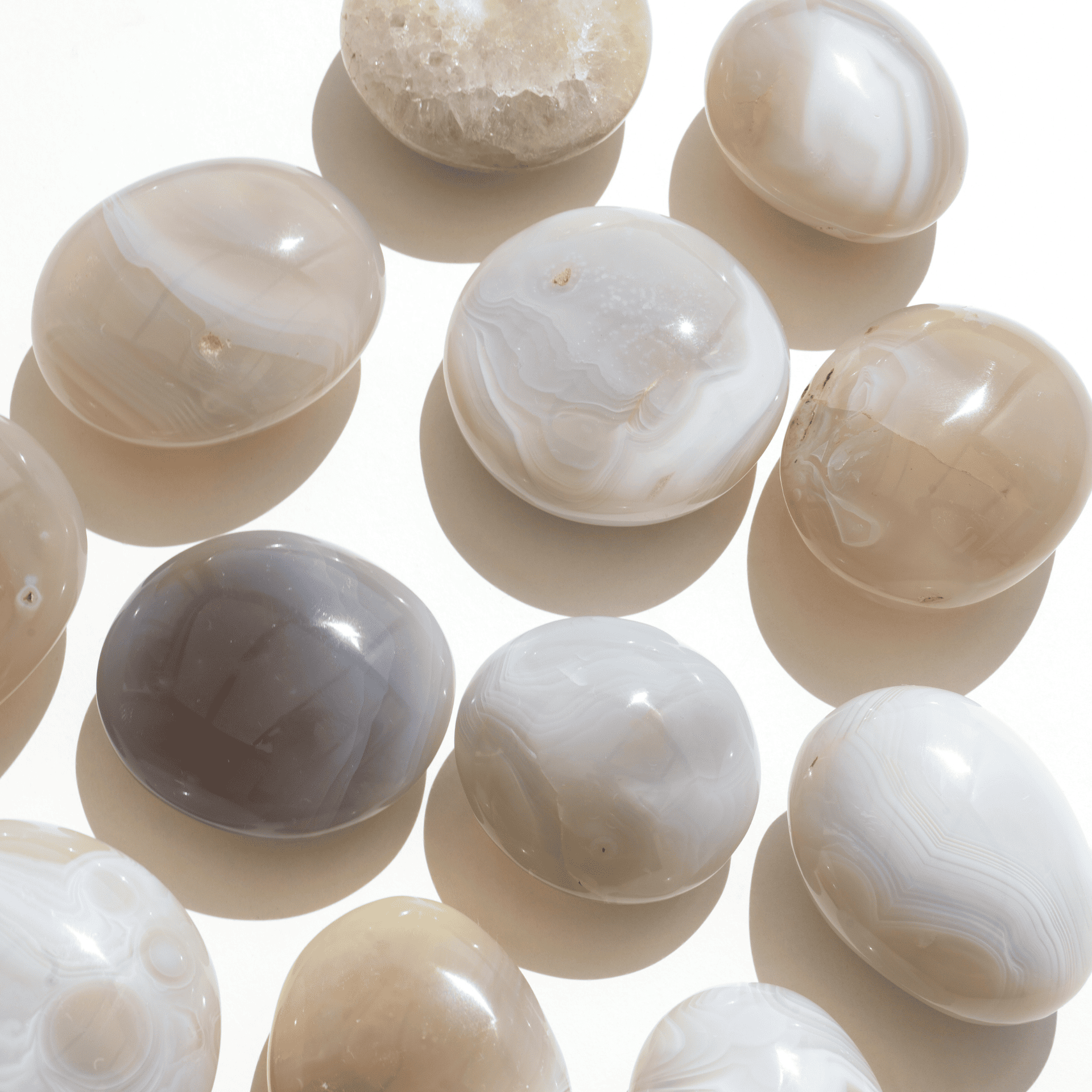 Galet Agate Bandée zoom