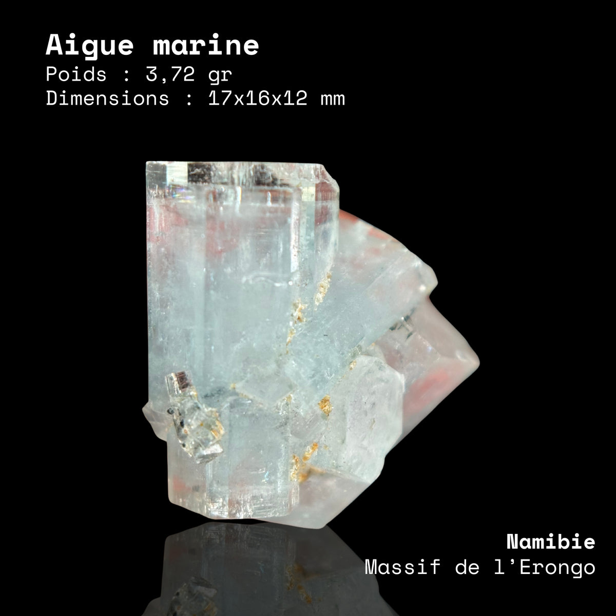 Aigue-marine 3,72 g (Erongo)