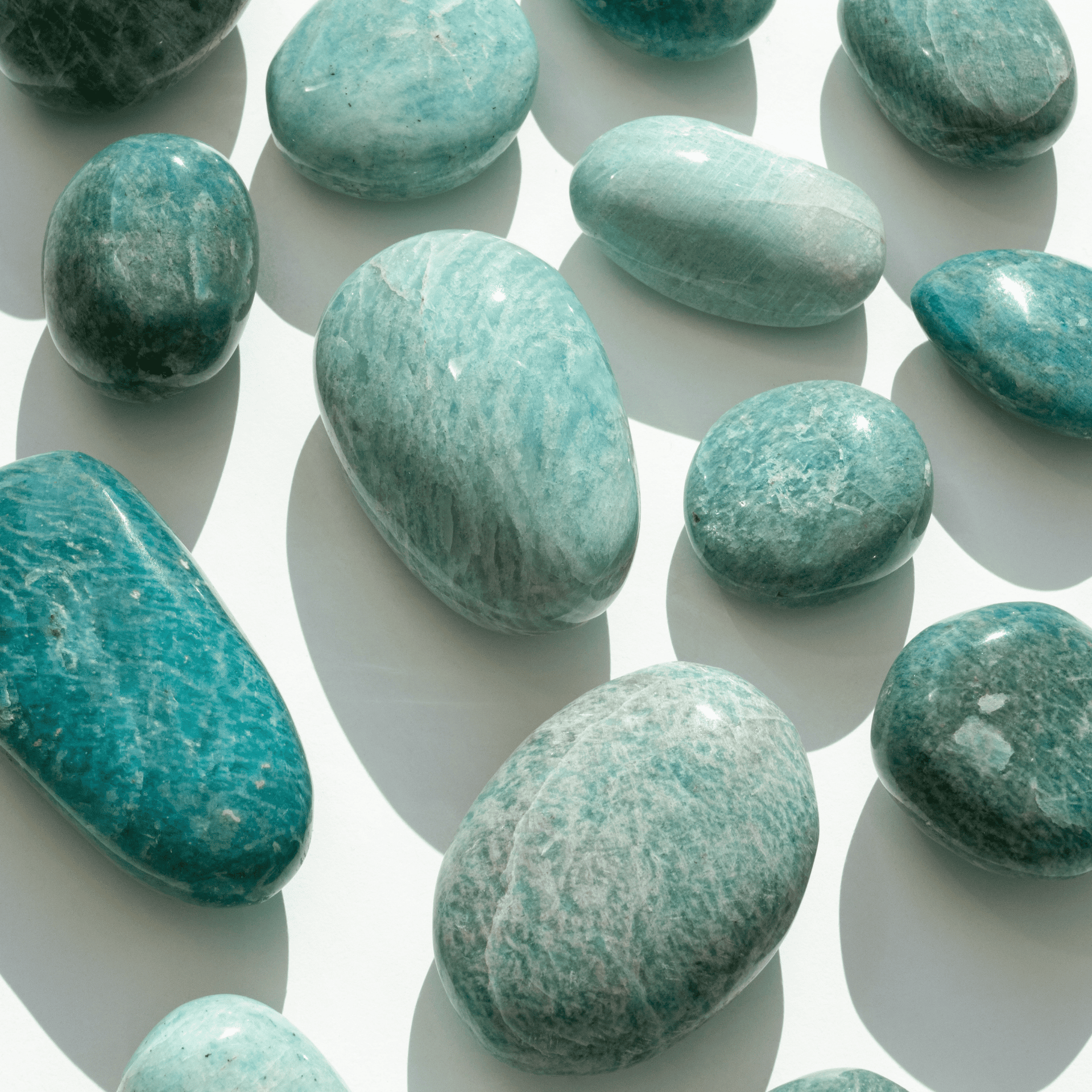 Galet Amazonite zoom