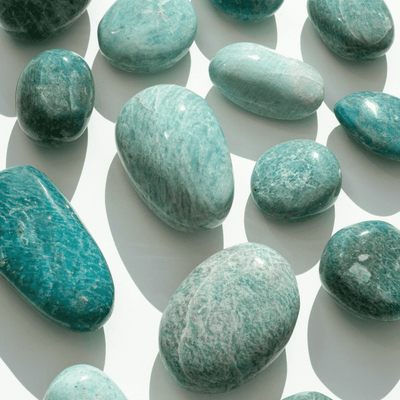 Galet Amazonite zoom