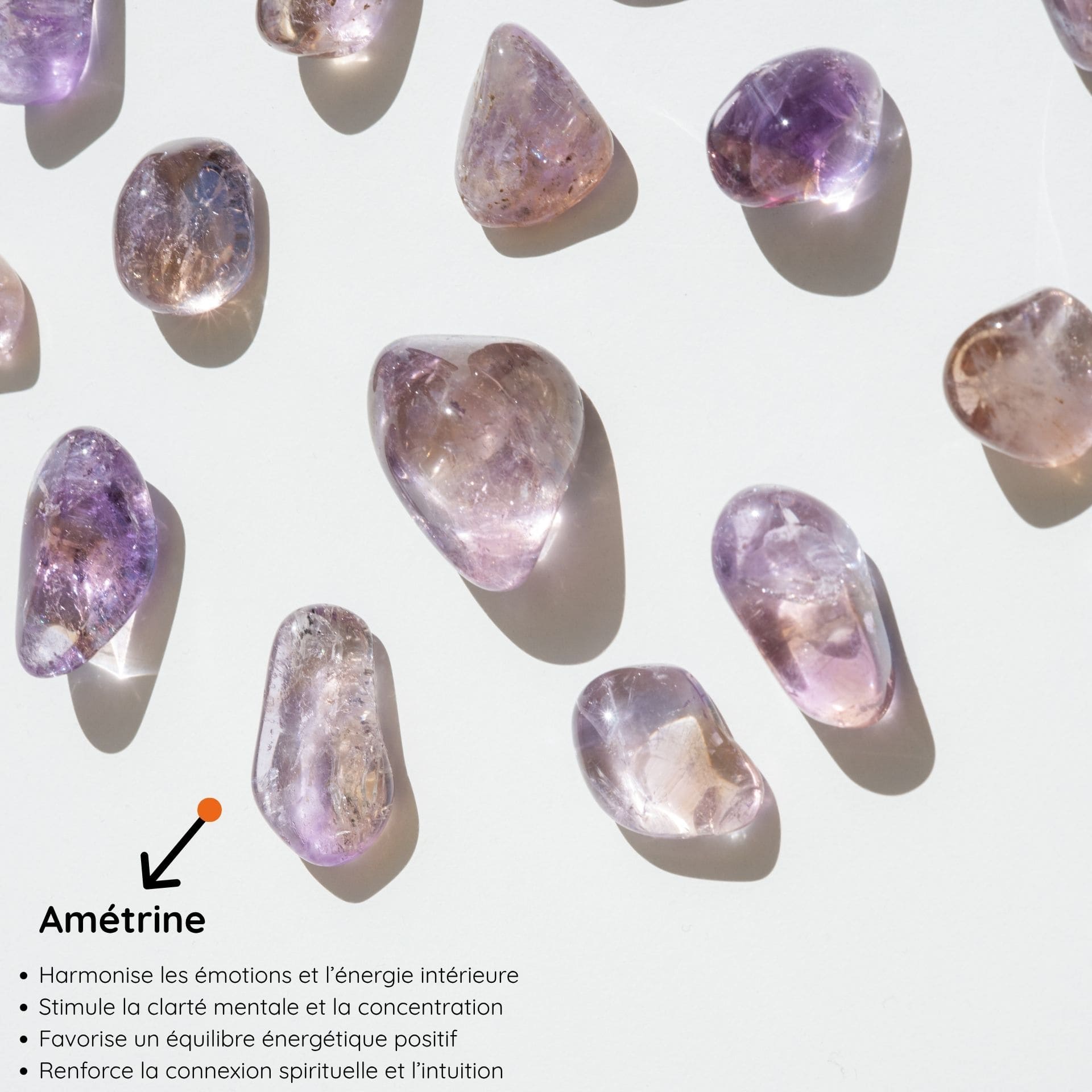 Amétrine description  vertus