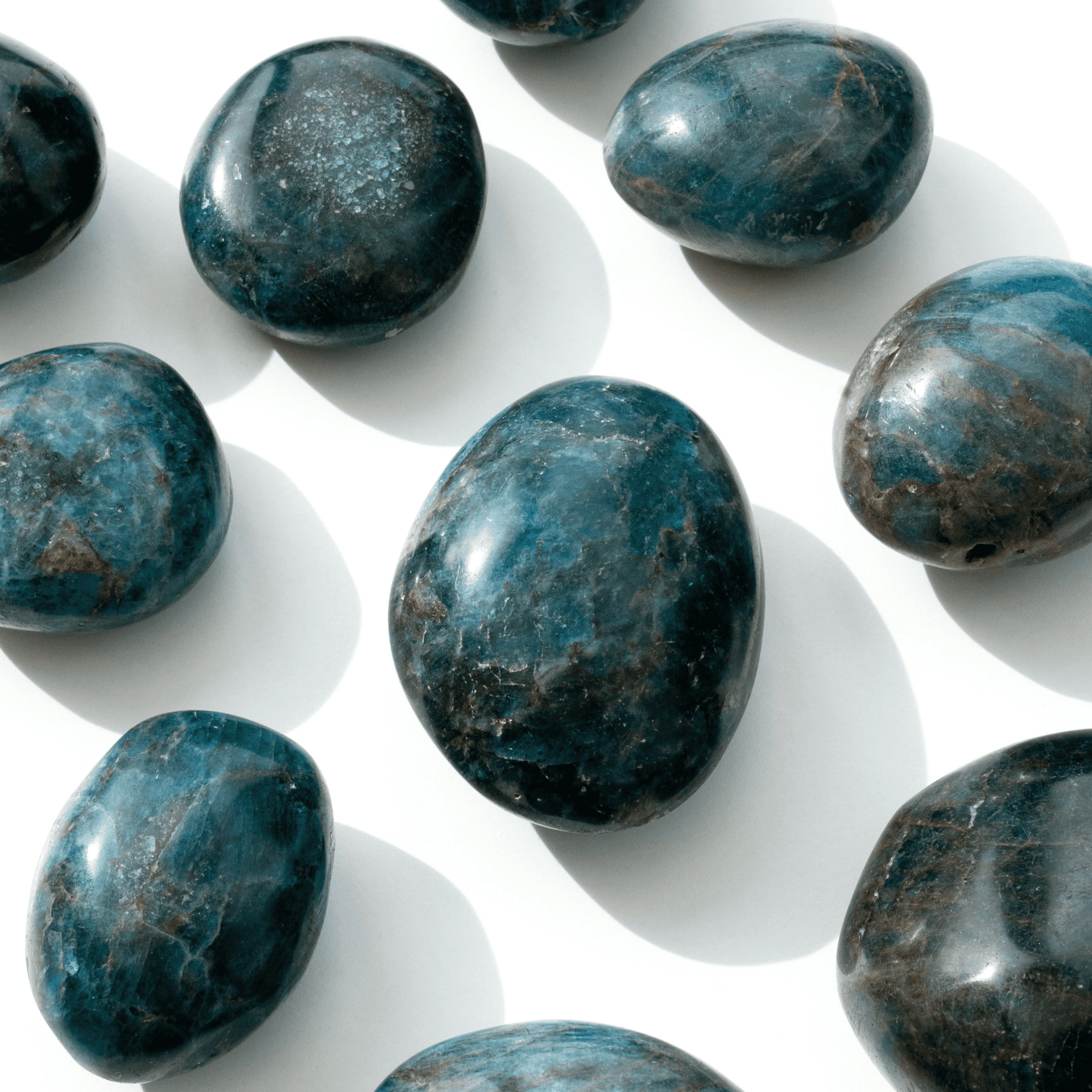 Galet Apatite Bleue zoom