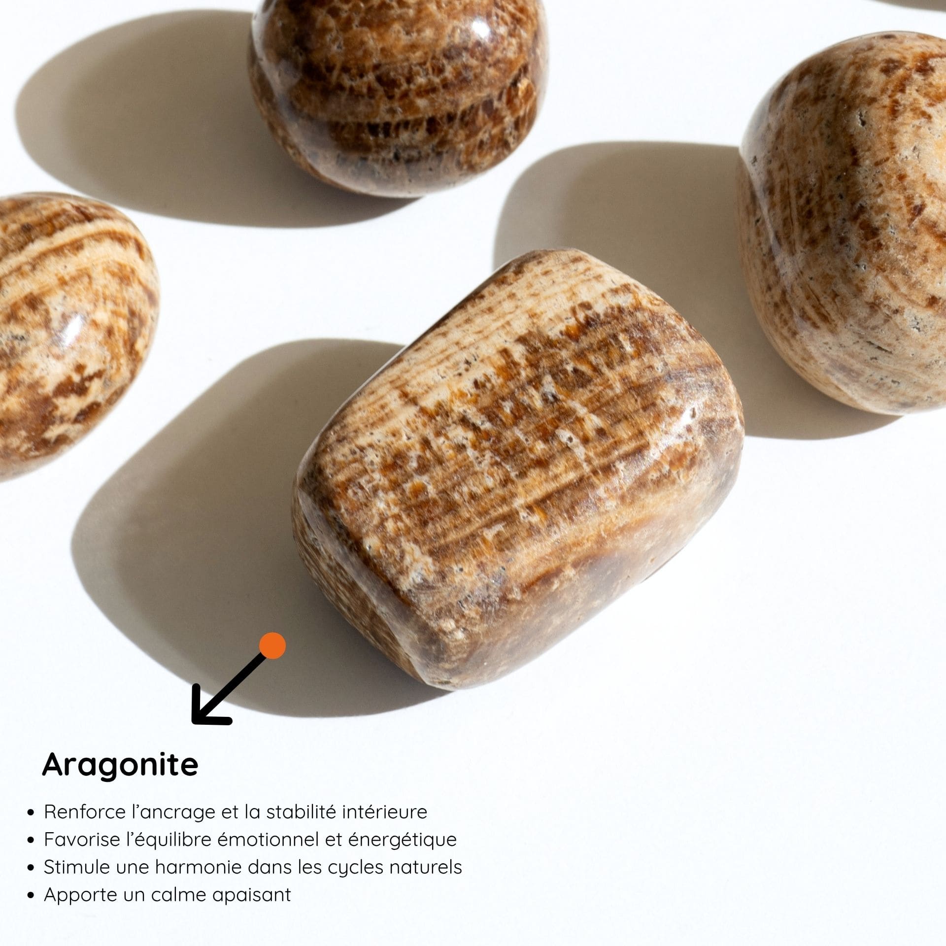 Aragonite vertus 