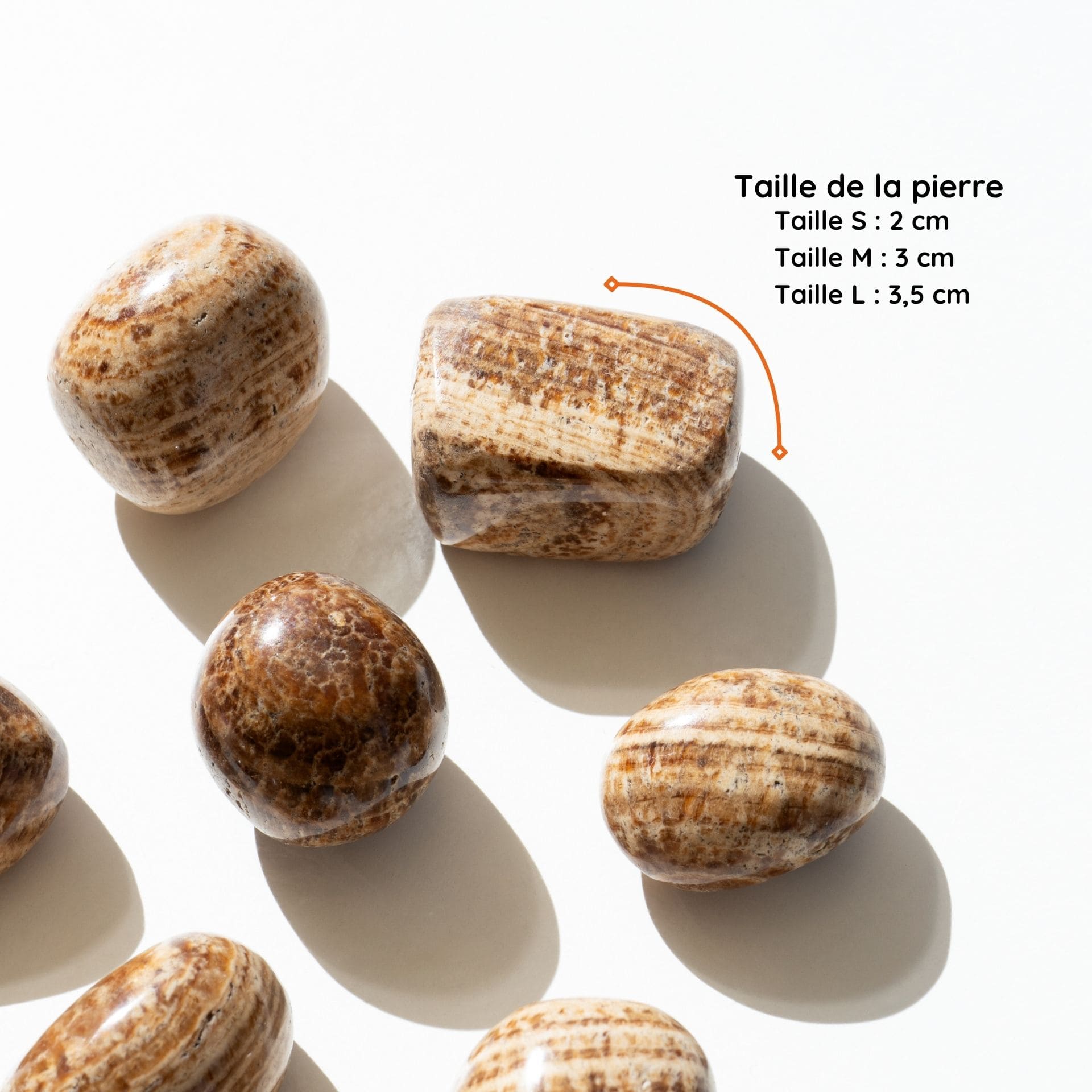Aragonite taille