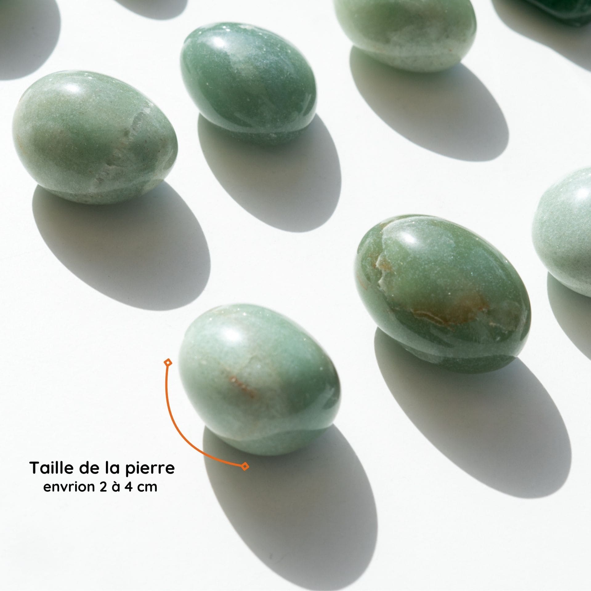 Pierre Roulée Aventurine Verte – Chance et Sérénité