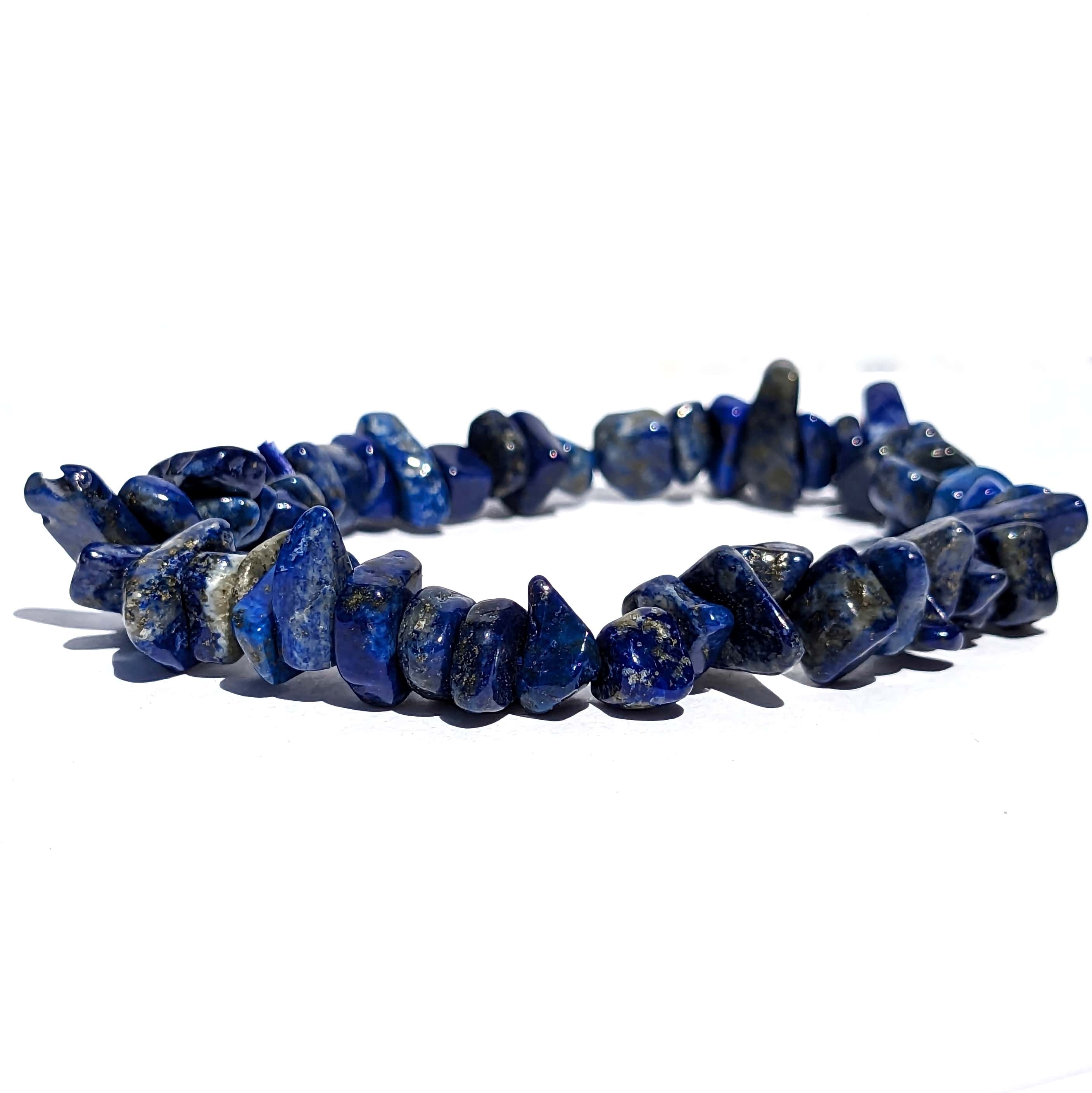 Sliding Shell and Lapis Lazuli Beads Mr Lithotherapie  Etsy Israel