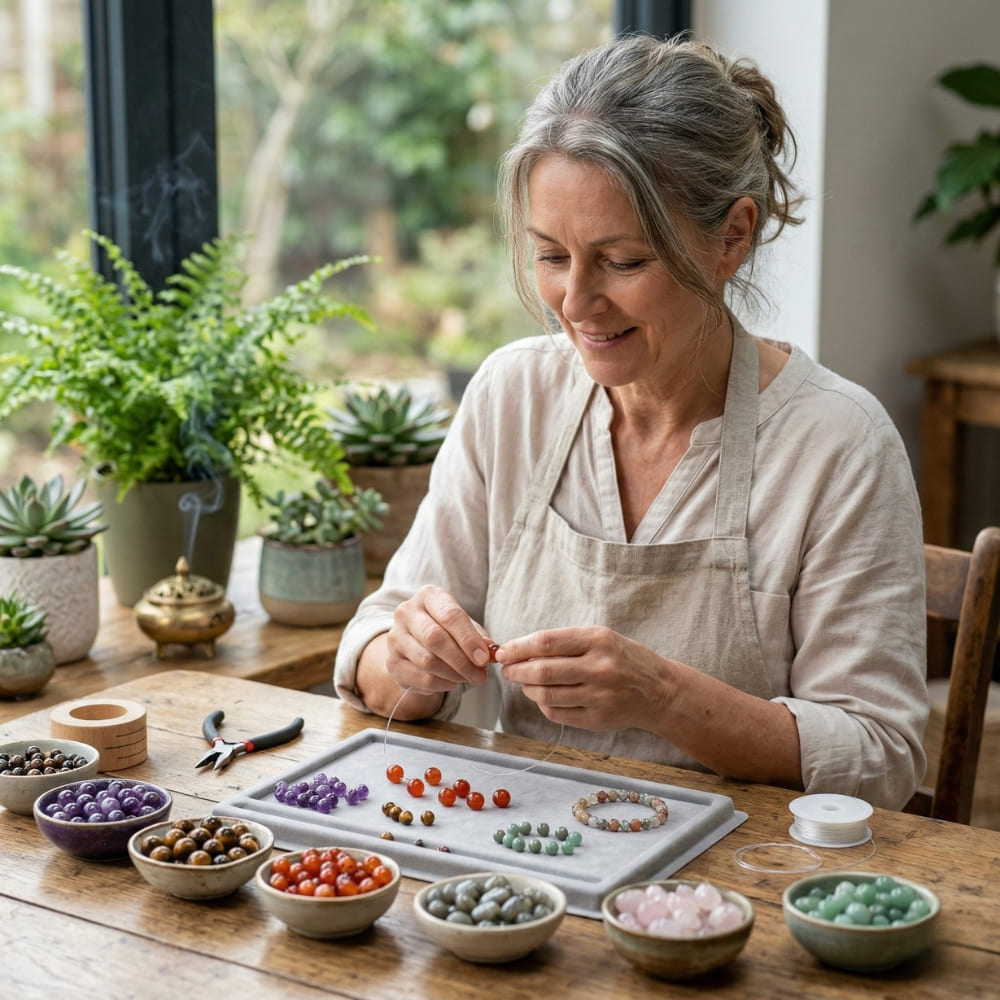 Création de bracelet en pierres naturelles sur mesure