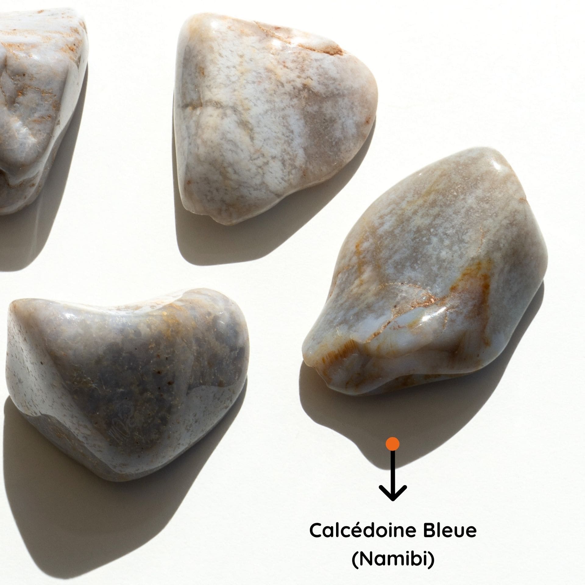Calcedoine Bleue Namibi