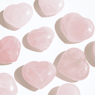 Cœur Quartz Rose zoom