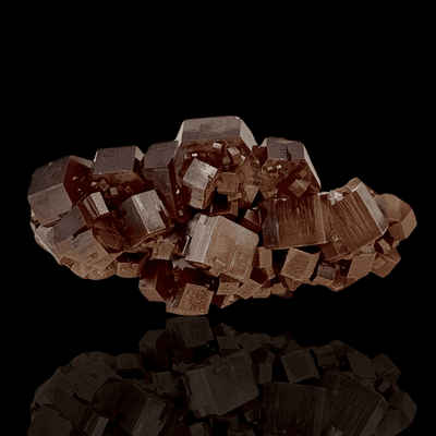 Cristaux de Vanadinite Hexagonale (4.7 cm) - Mibladen, Maroc