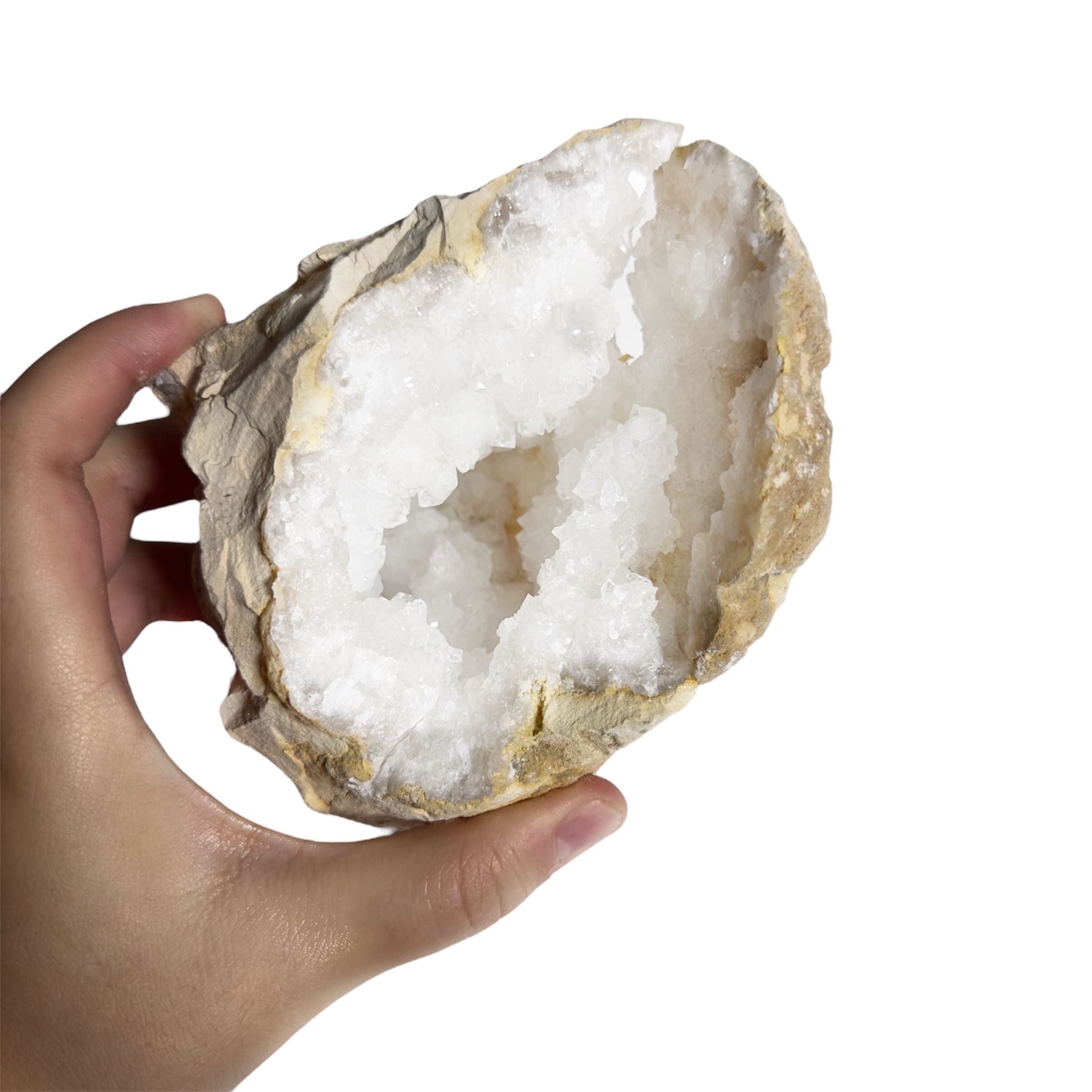 Découvrez la Géode de Quartz de 12 à 15 cm