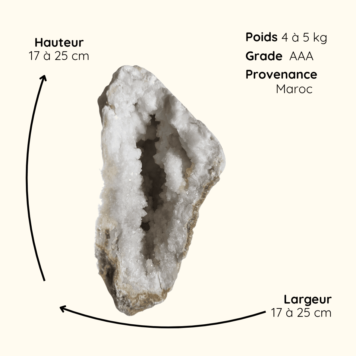 Détail produit Quartz XL