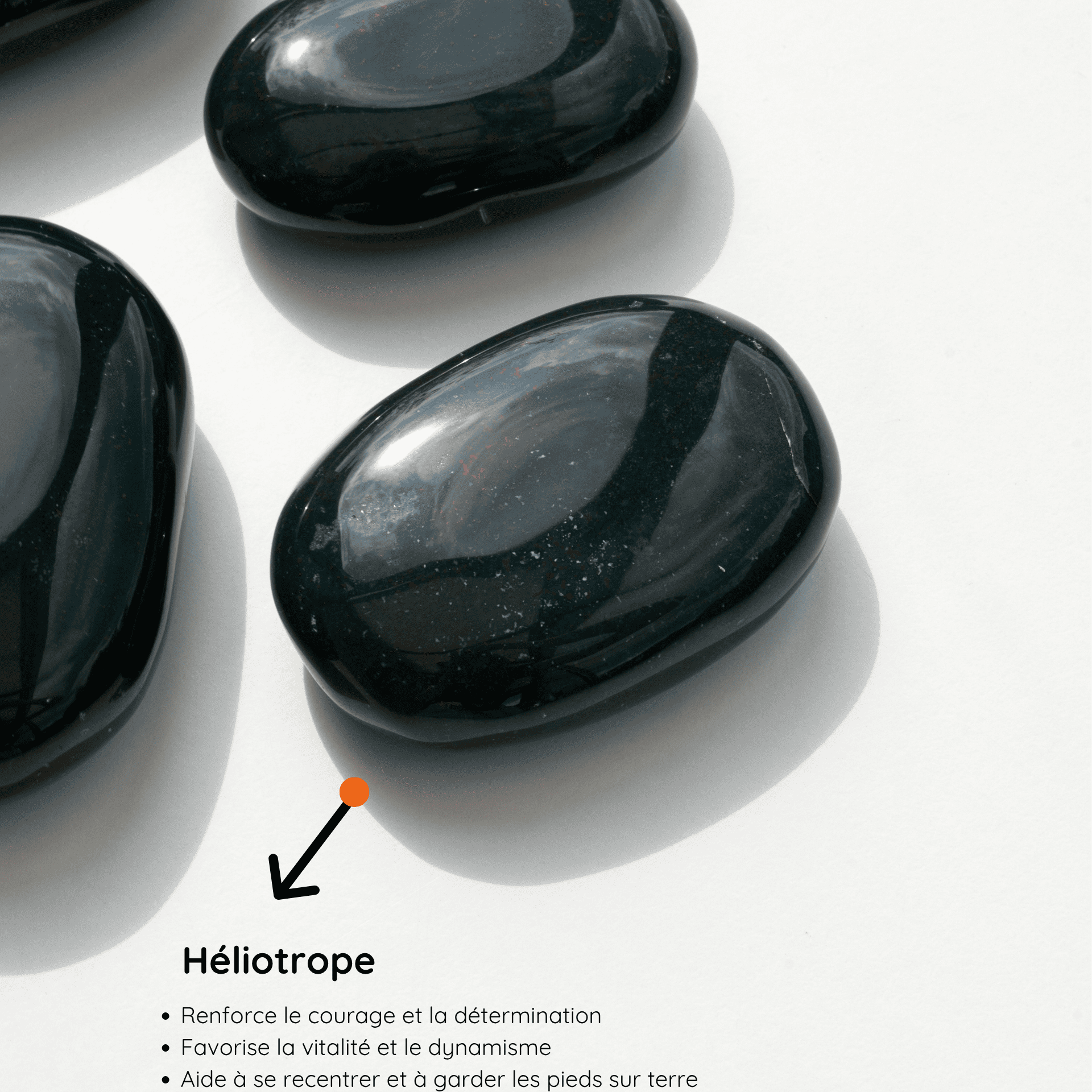 Galet Héliotrope vertus