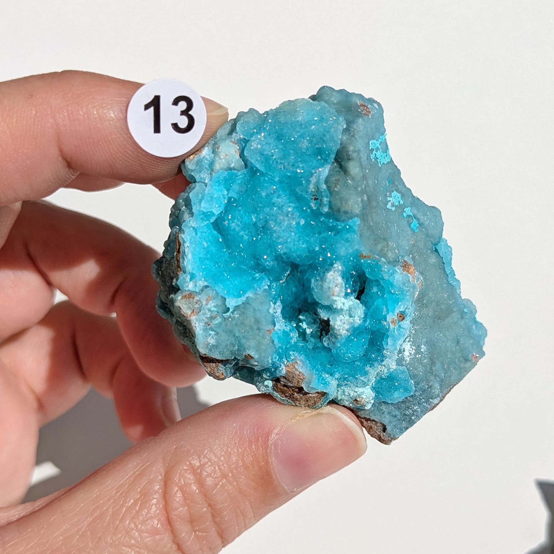 Hemimorphite pierre brute