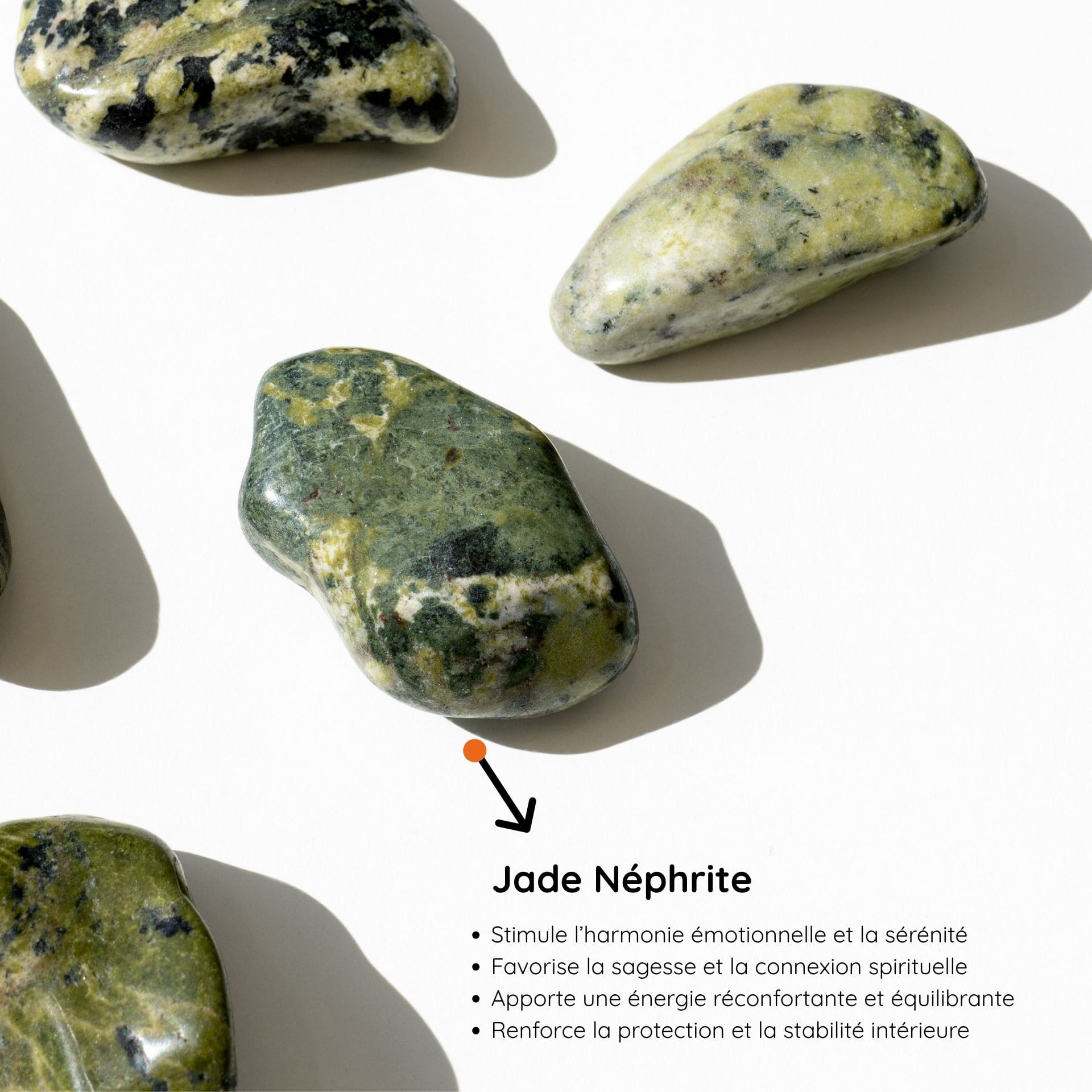 Jade Néphrite vertus