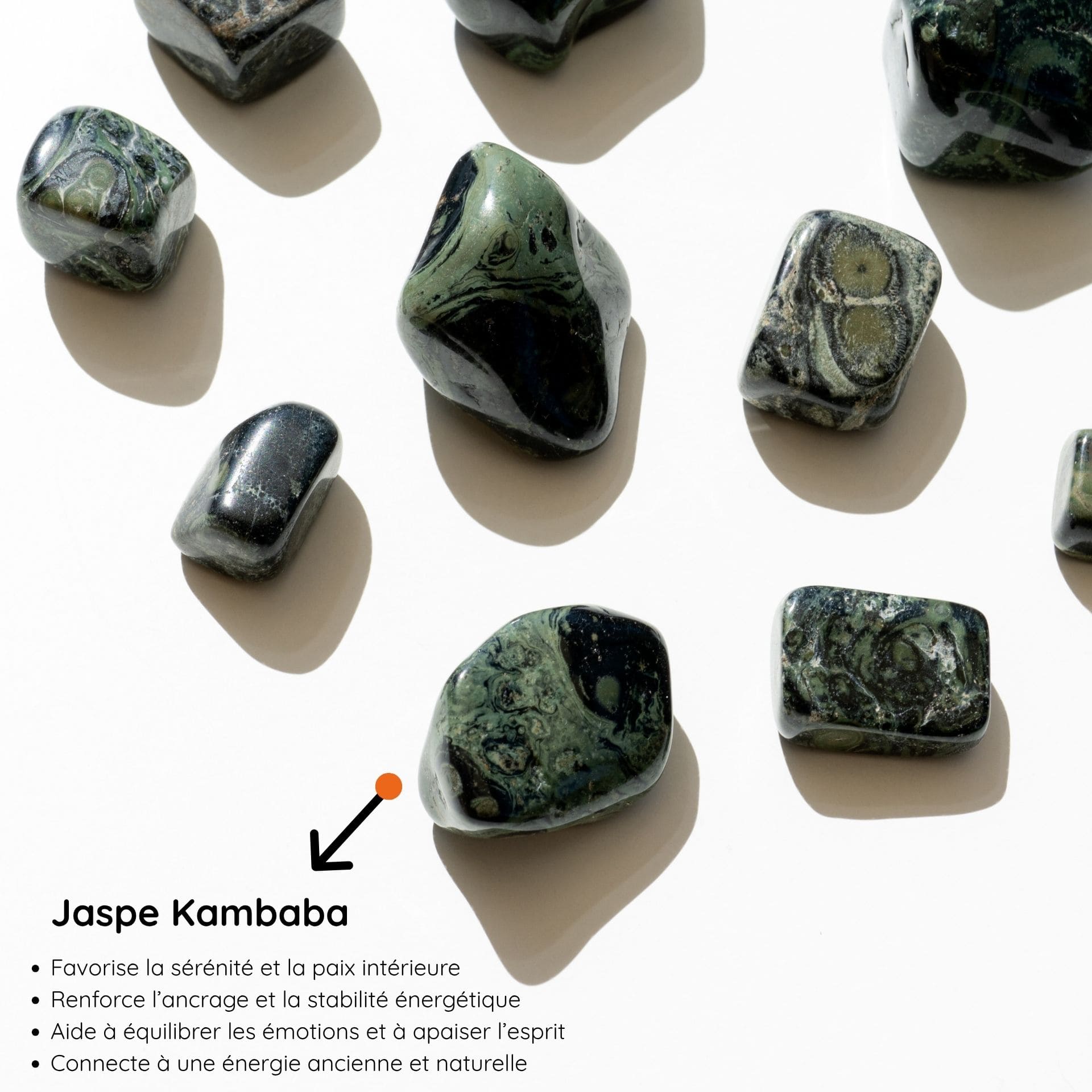 Jaspe Kambaba vertus