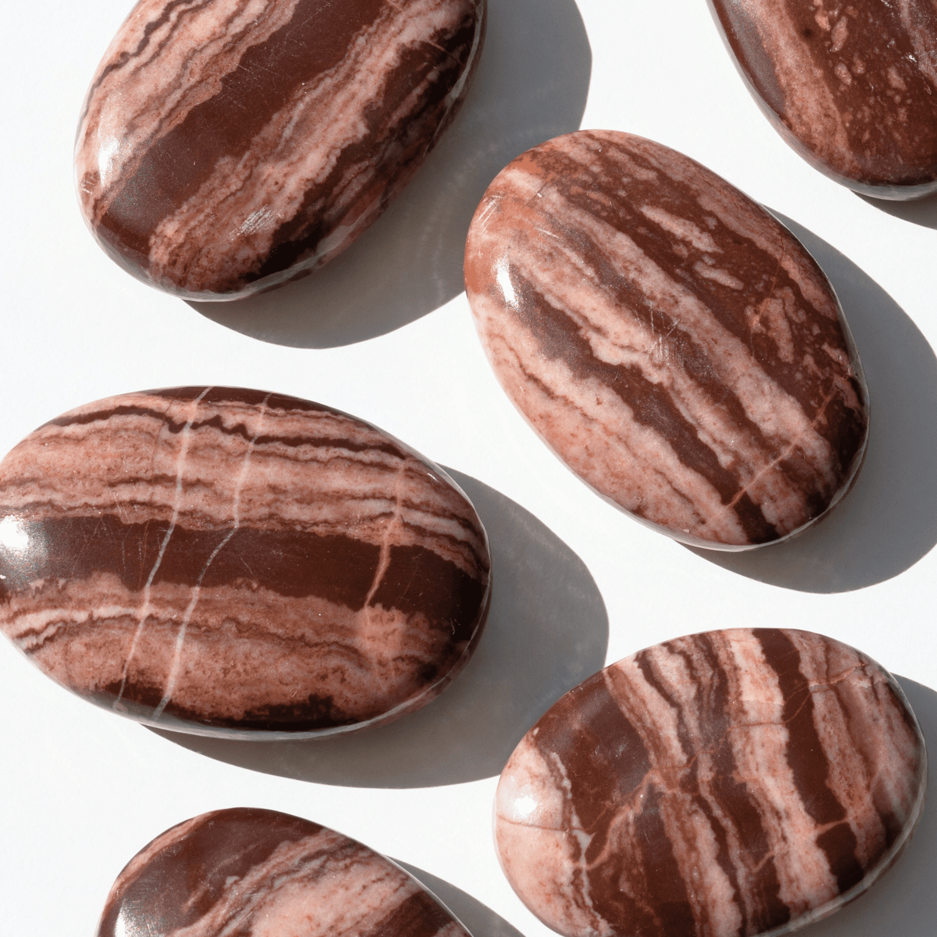 Galet Jaspe Chocolat zoom