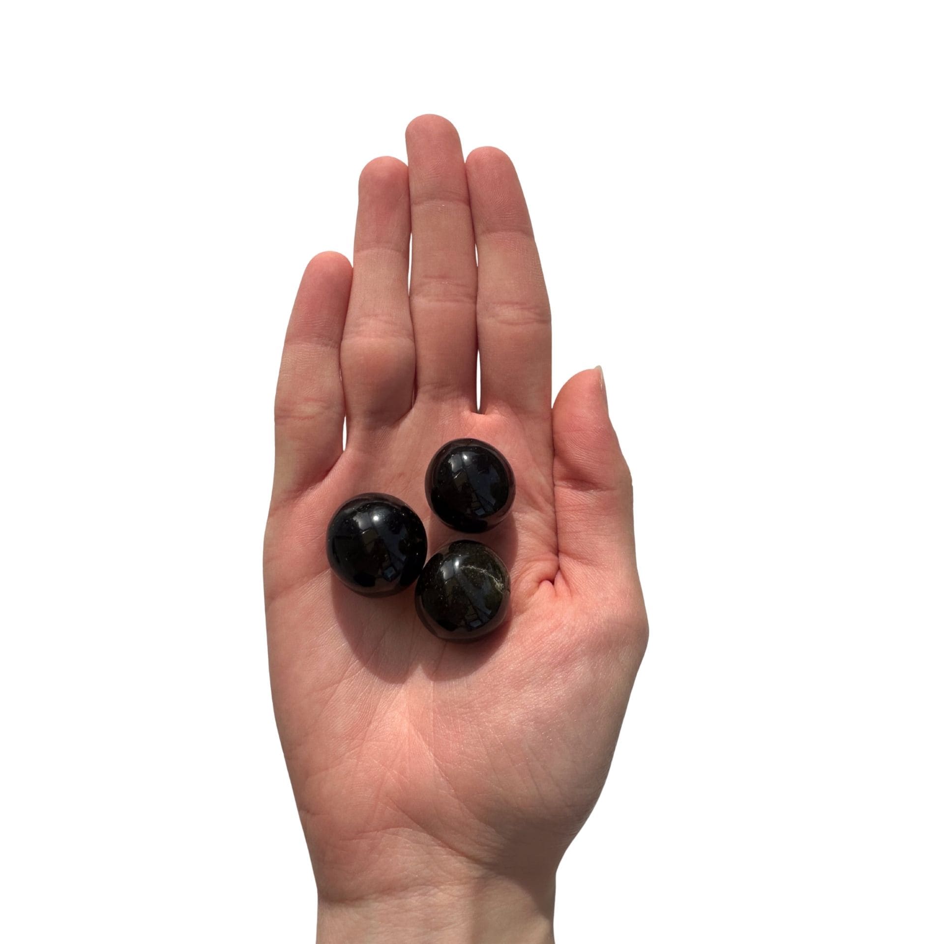  Obsidienne Dorée mains