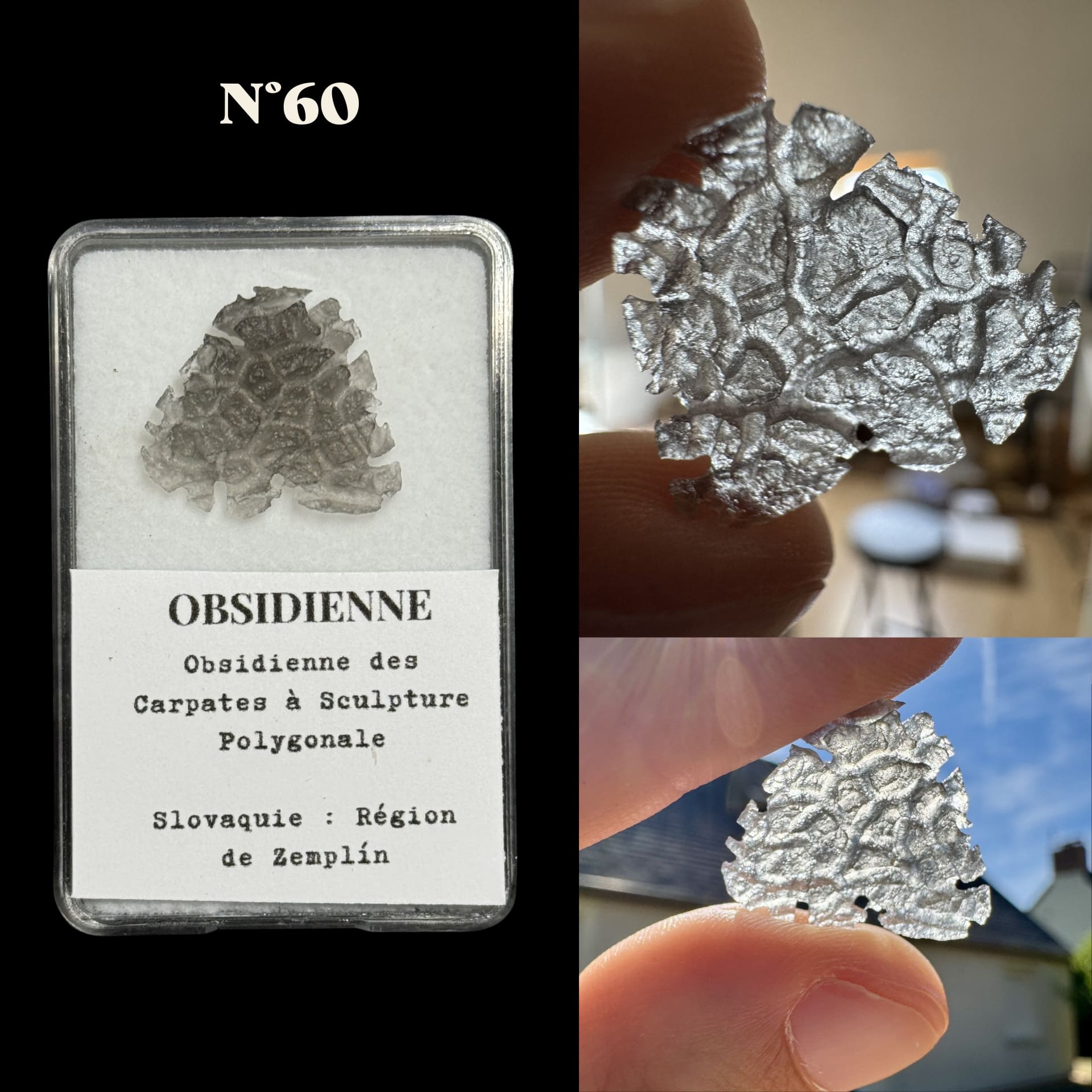 Obsidienne des Carpates
