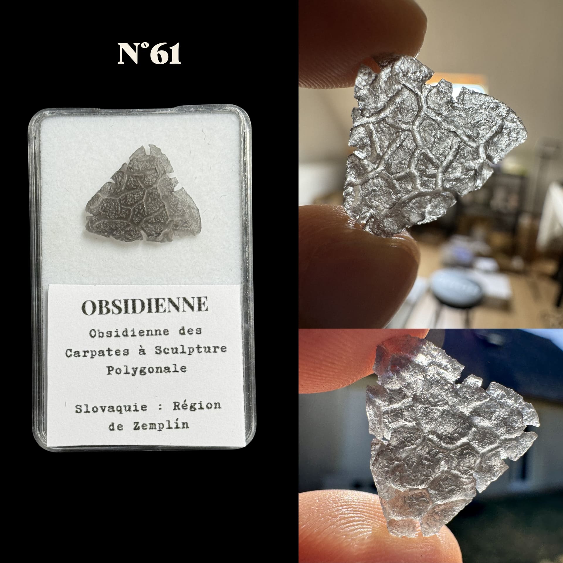 Obsidienne des Carpates