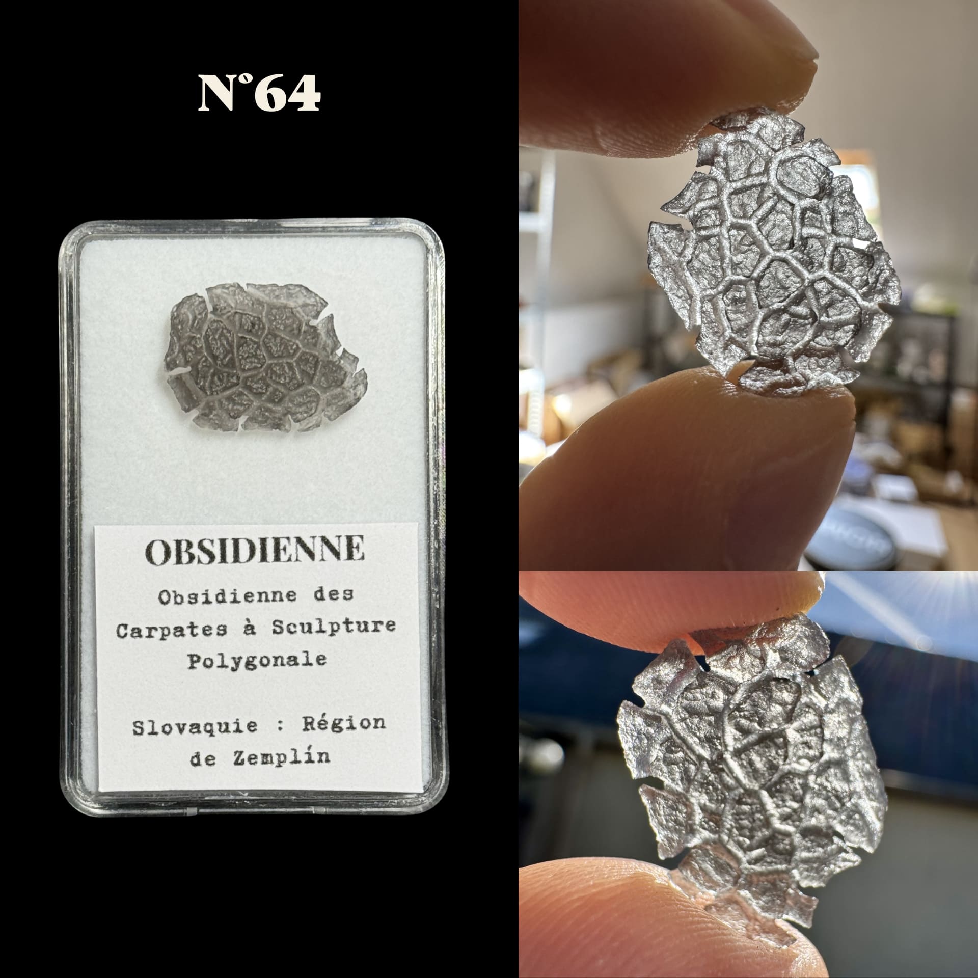 Obsidienne des Carpates