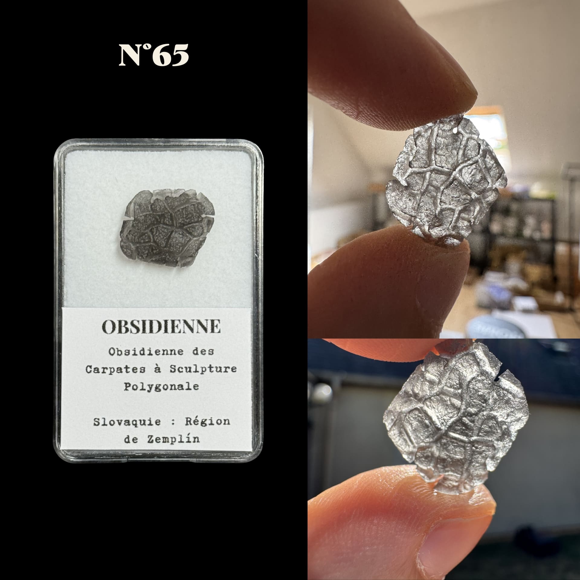 Obsidienne des Carpates