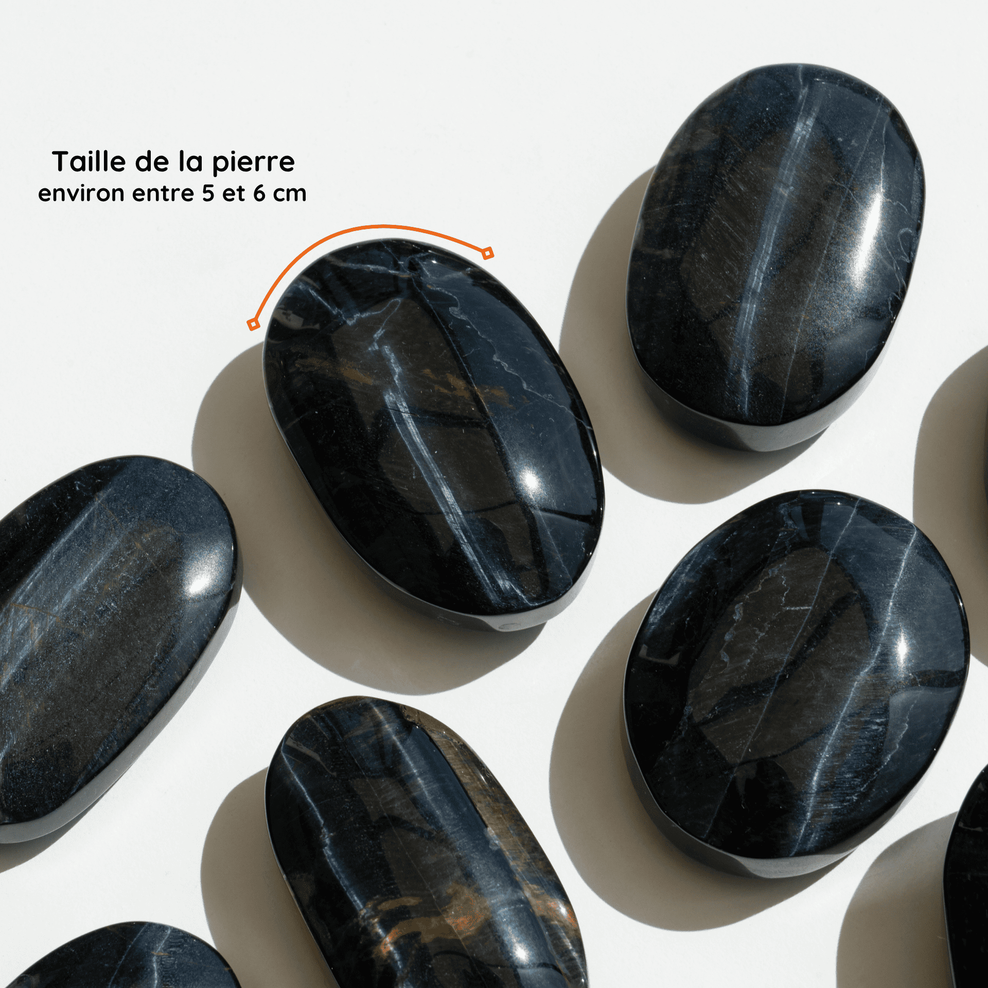 Galet Œil de Faucon taille