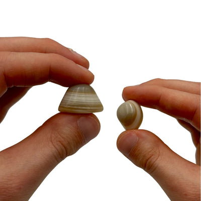 Pierre roulée Agate cyclope – Discernement et Protection Douce