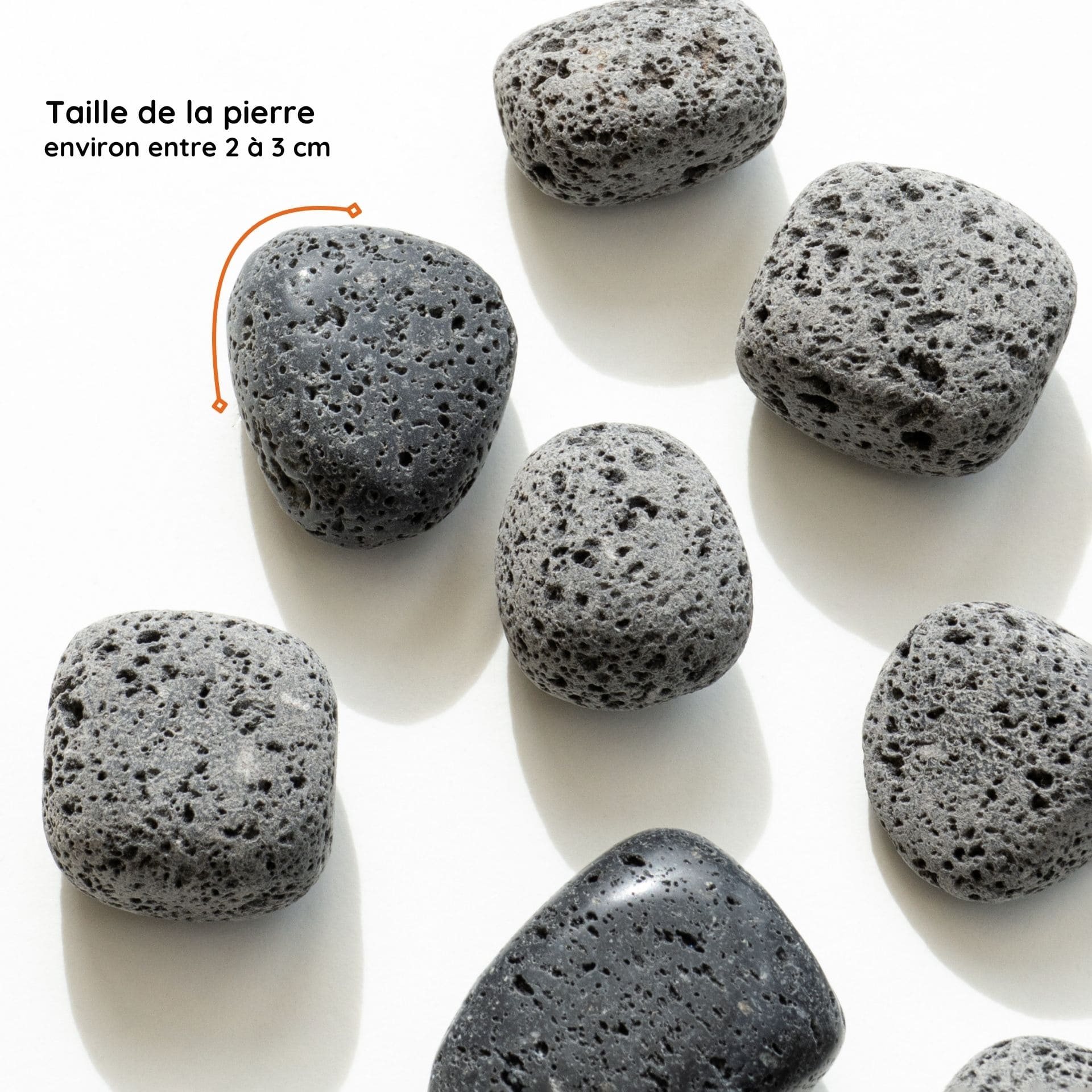 Pierre de Lave taille