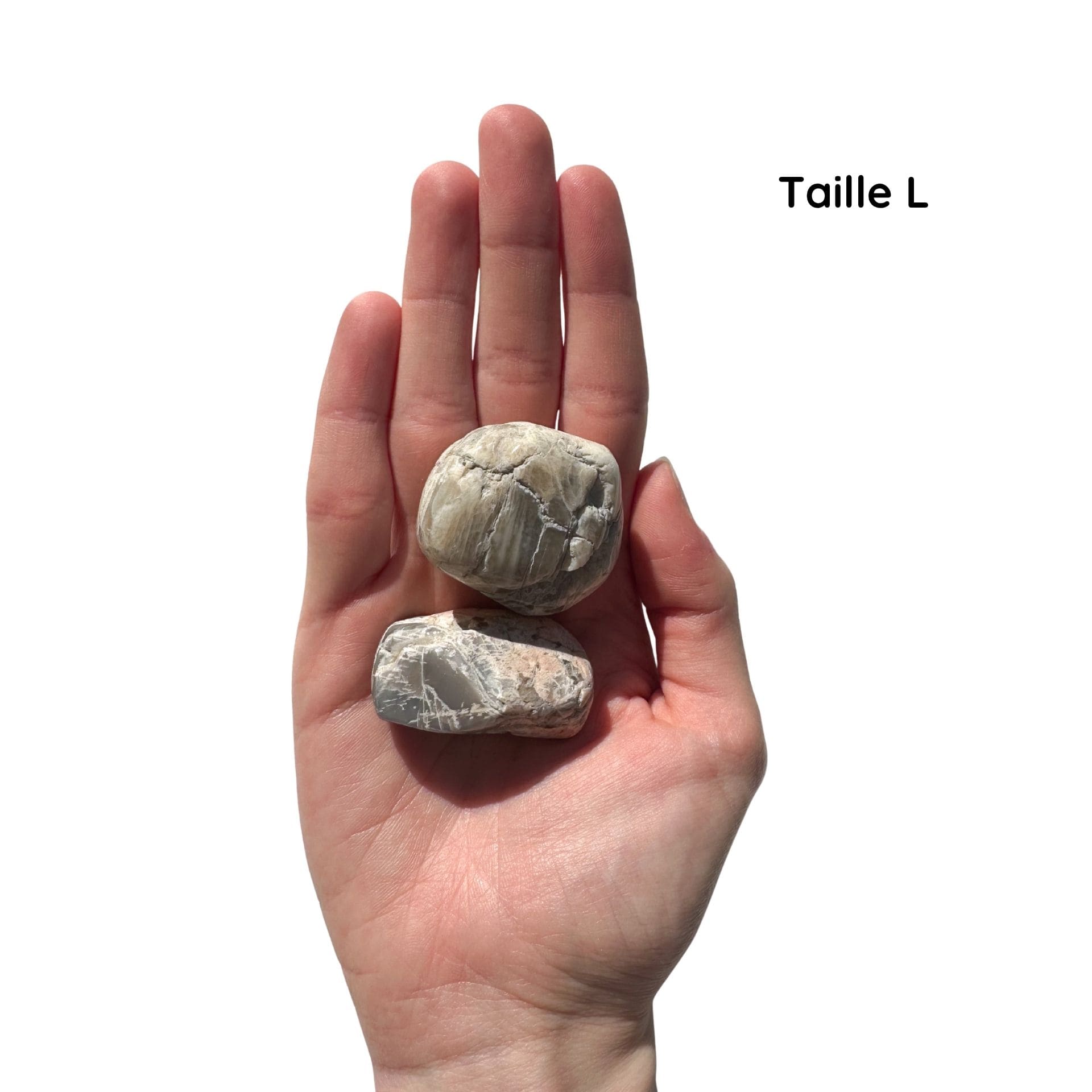 pierre de lune taille L