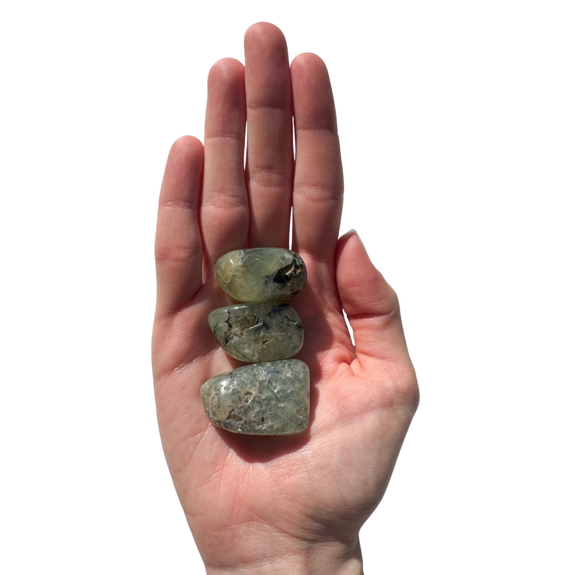 Prehnite mains