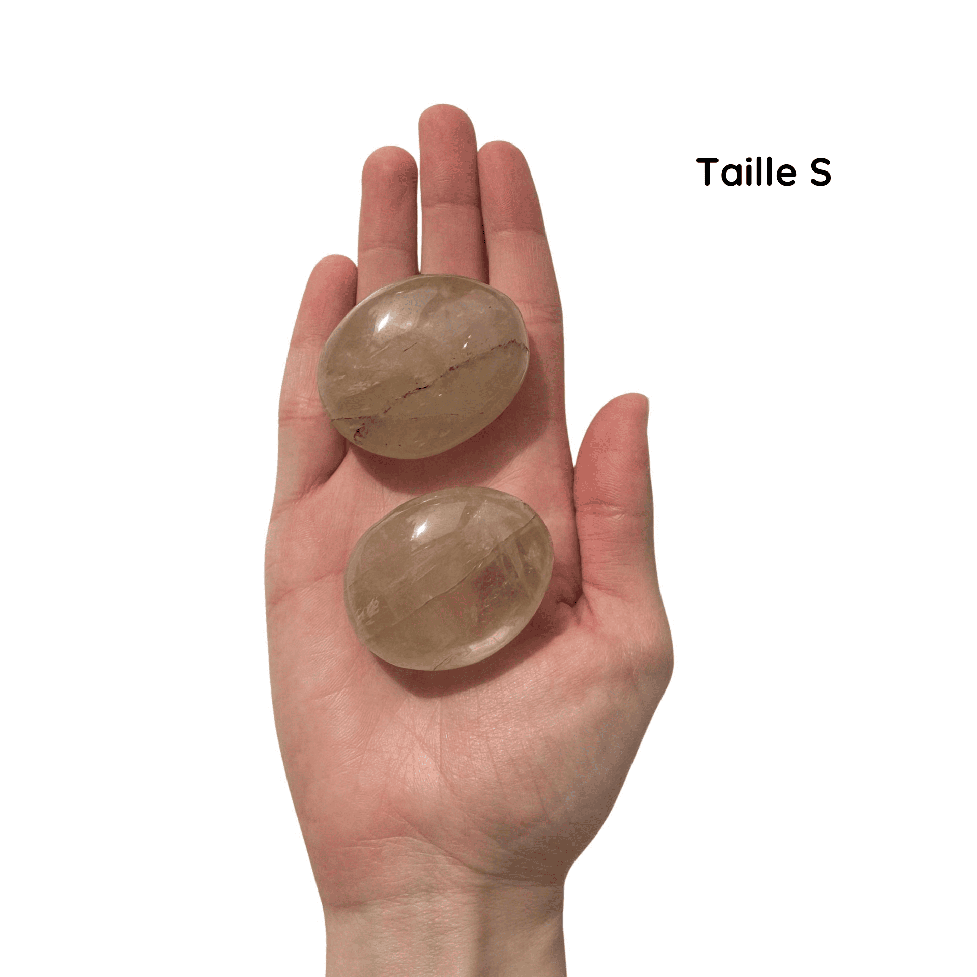 Galet Quartz Fumé taille S