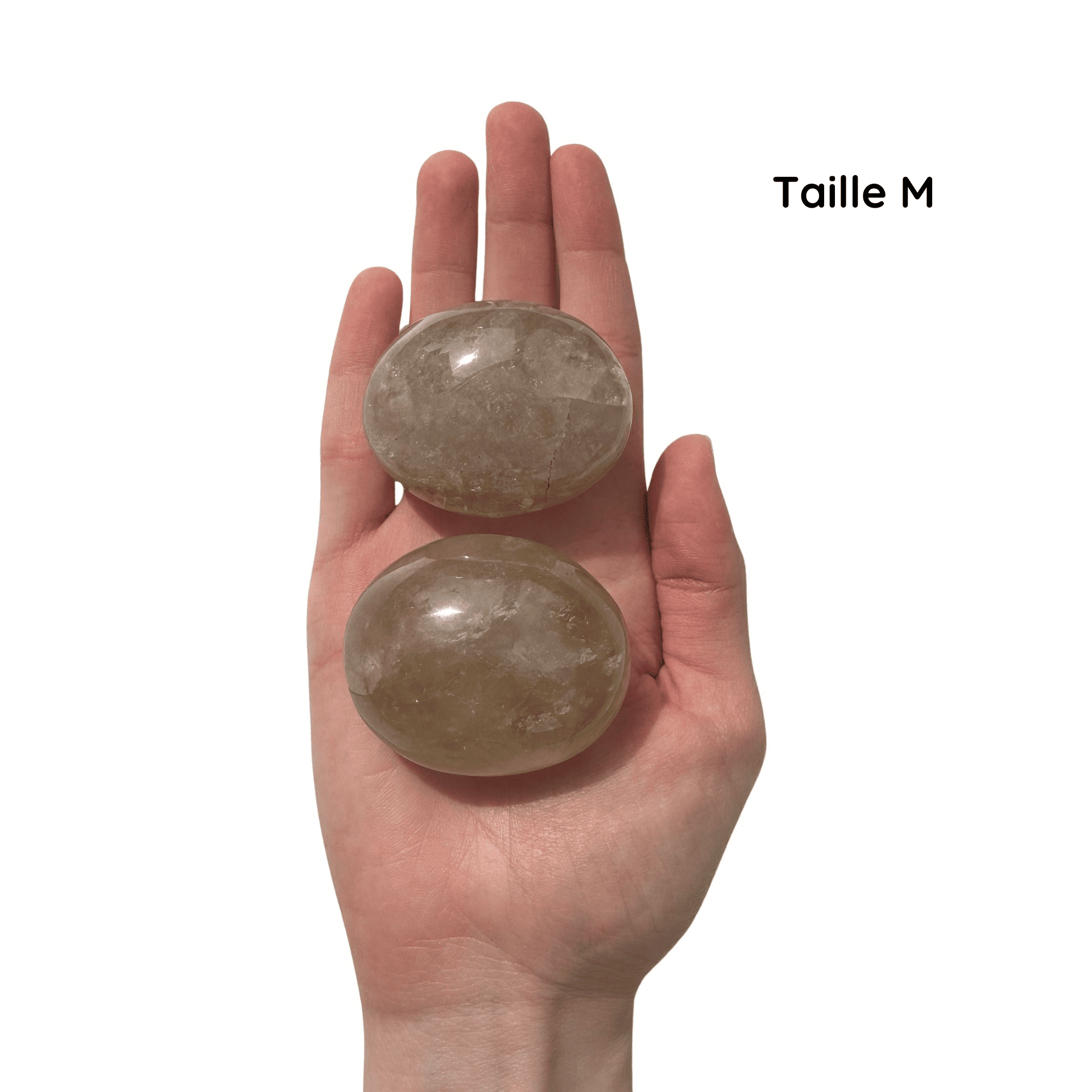 Galet Quartz Fumé taille M