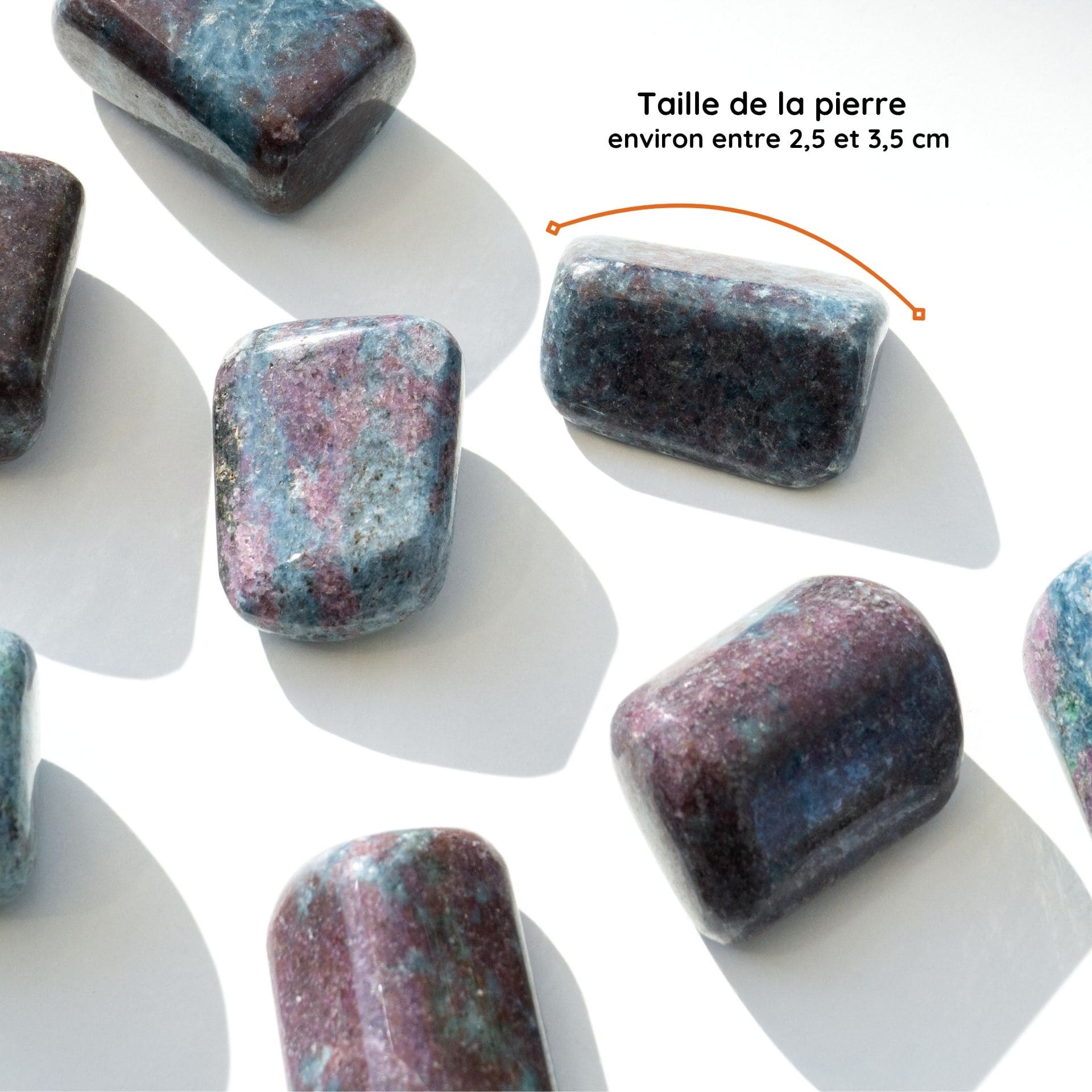 Rubis Cyanite taille