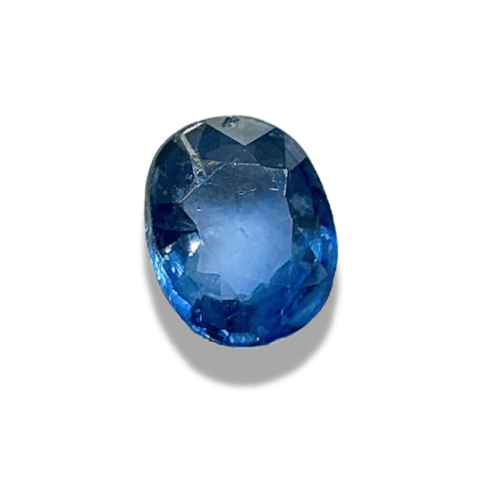 Saphir bleu 0,91 carat