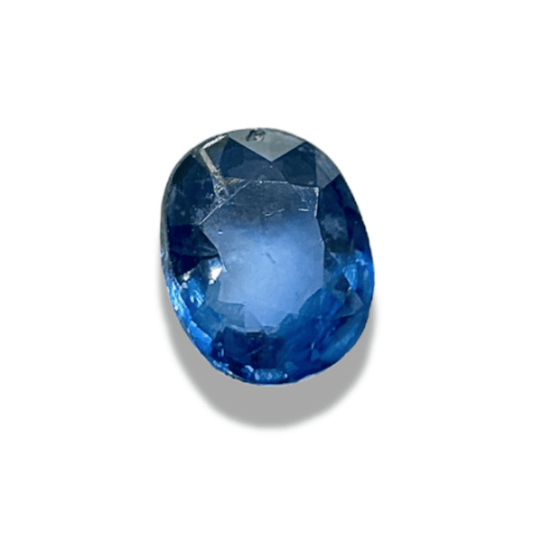 Saphir Naturel Bleu 1,54 Carat - Ovale Semi-Transparent - Pierre Gemme Fine - Sans Emballage