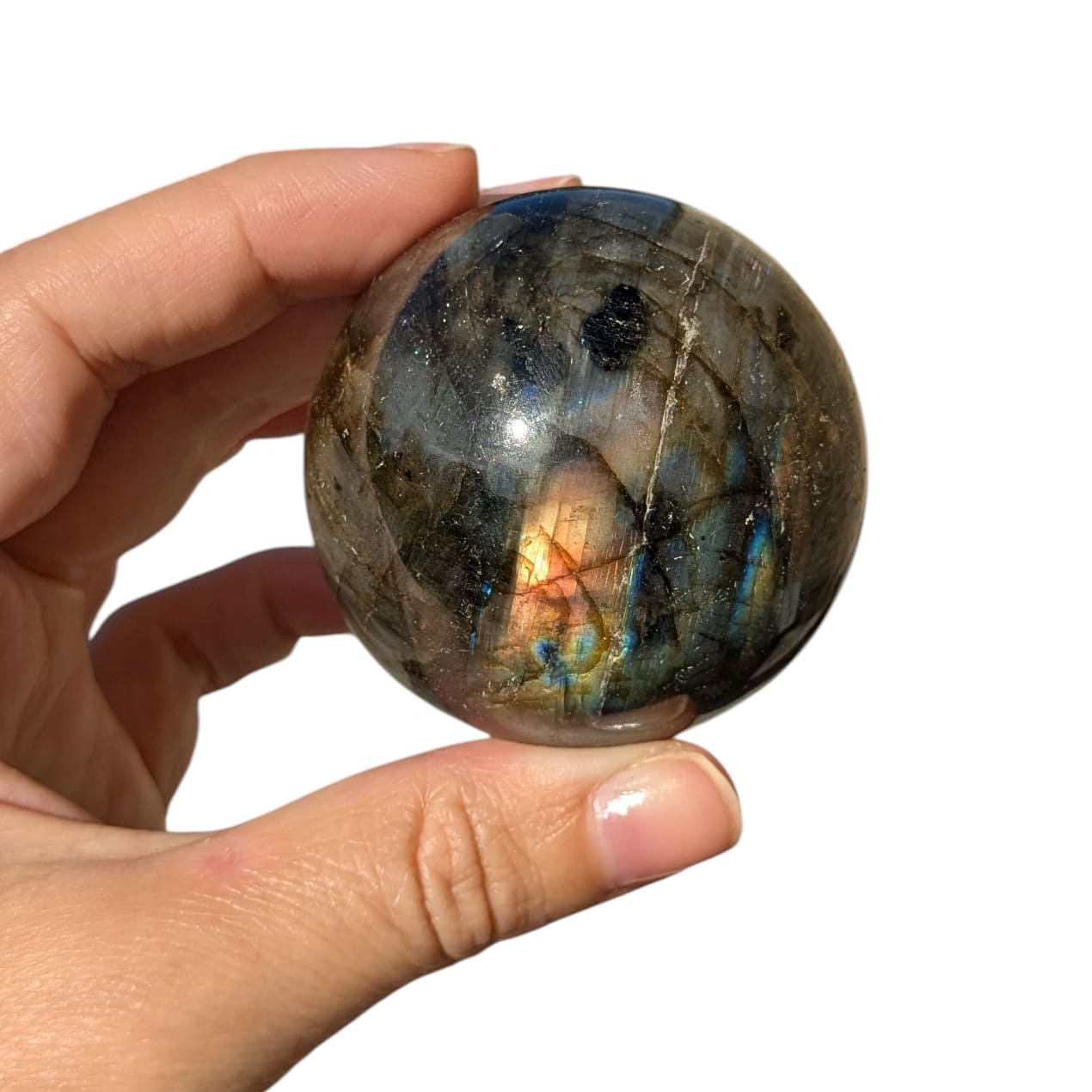Sphère labradorite