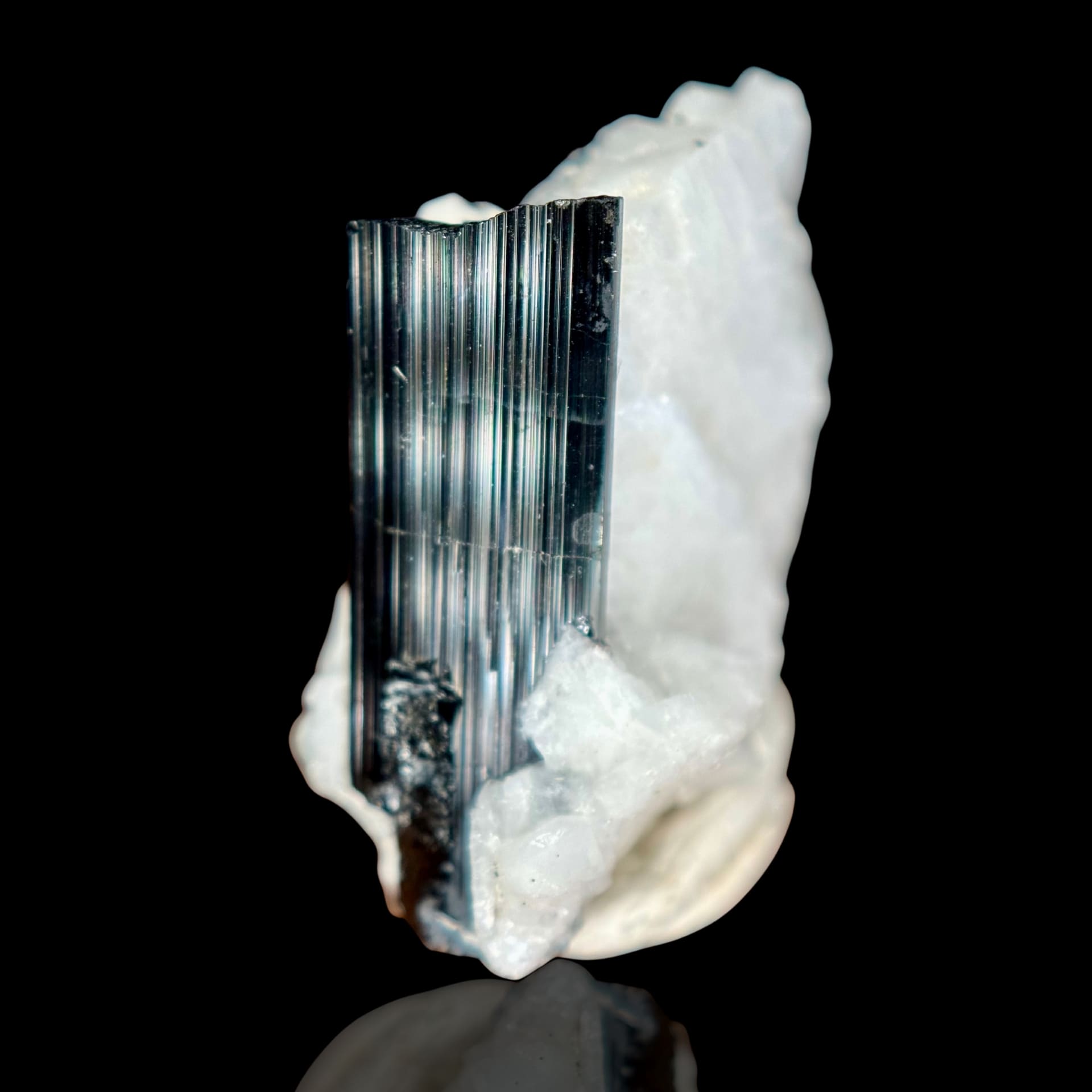Tourmaline sur albite N°30