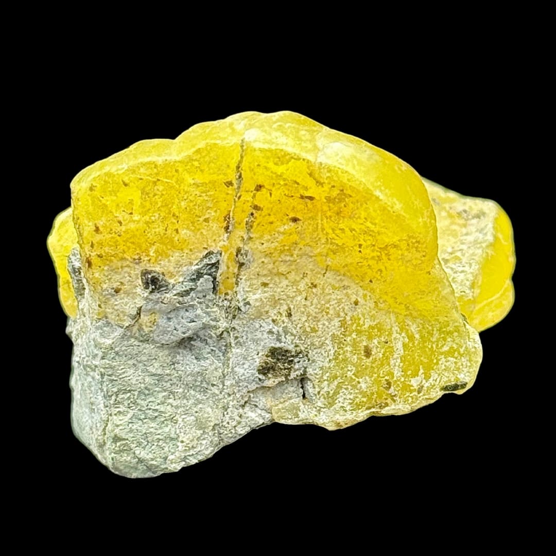 Brucite Jaune Citron Intense - Pakistan - Pièce Unique #01